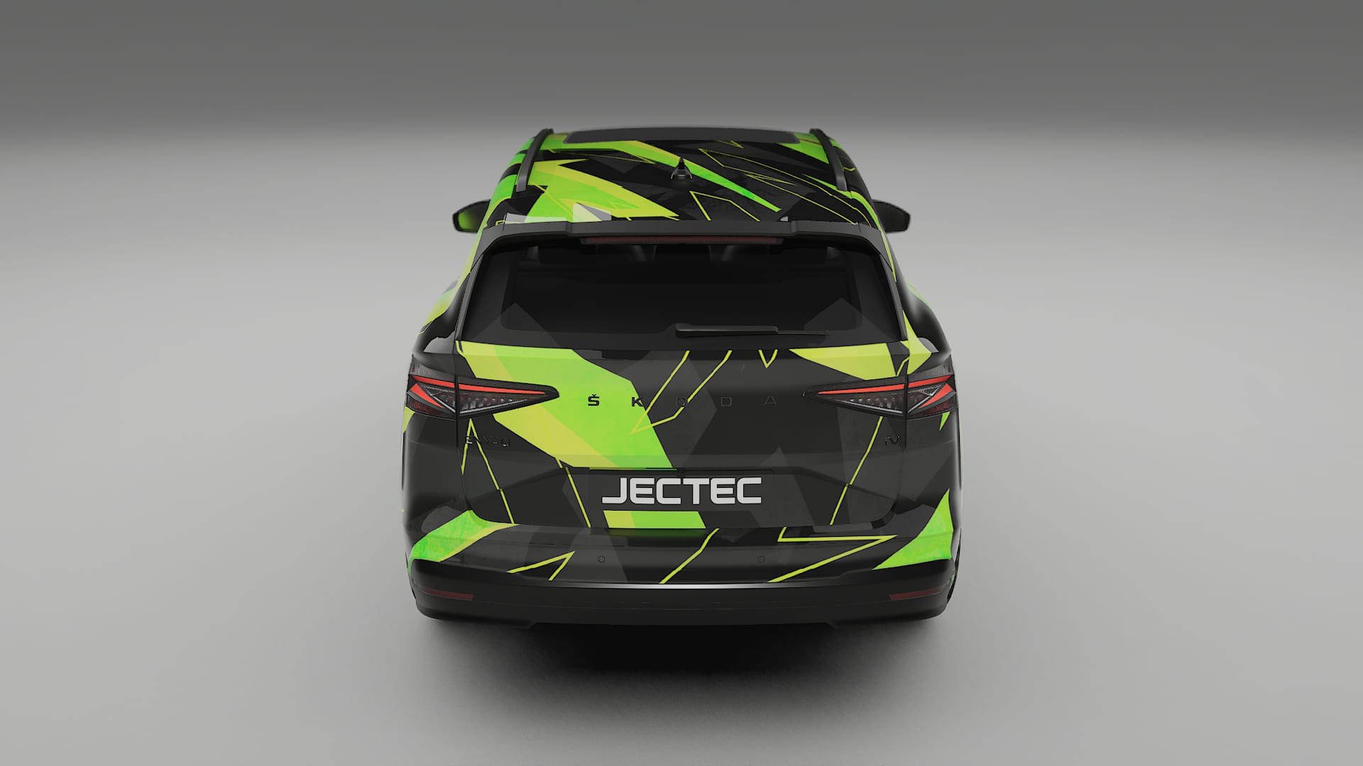 Škoda Enyaq MEB NINJA TURTLES – Design-Wrap PPF-Kit aus bedruckbarer Polyurethanfolie