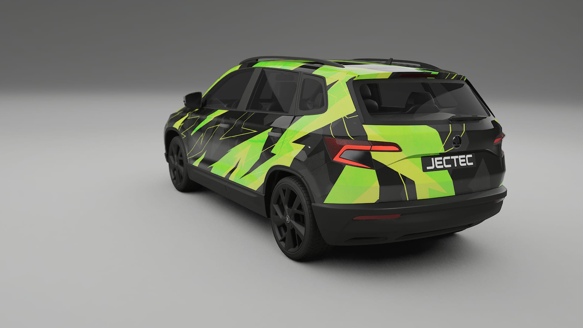 Škoda Karoq NU7 NINJA TURTLES Designed Wrap PPF Kit – Printable Polyurethane Film