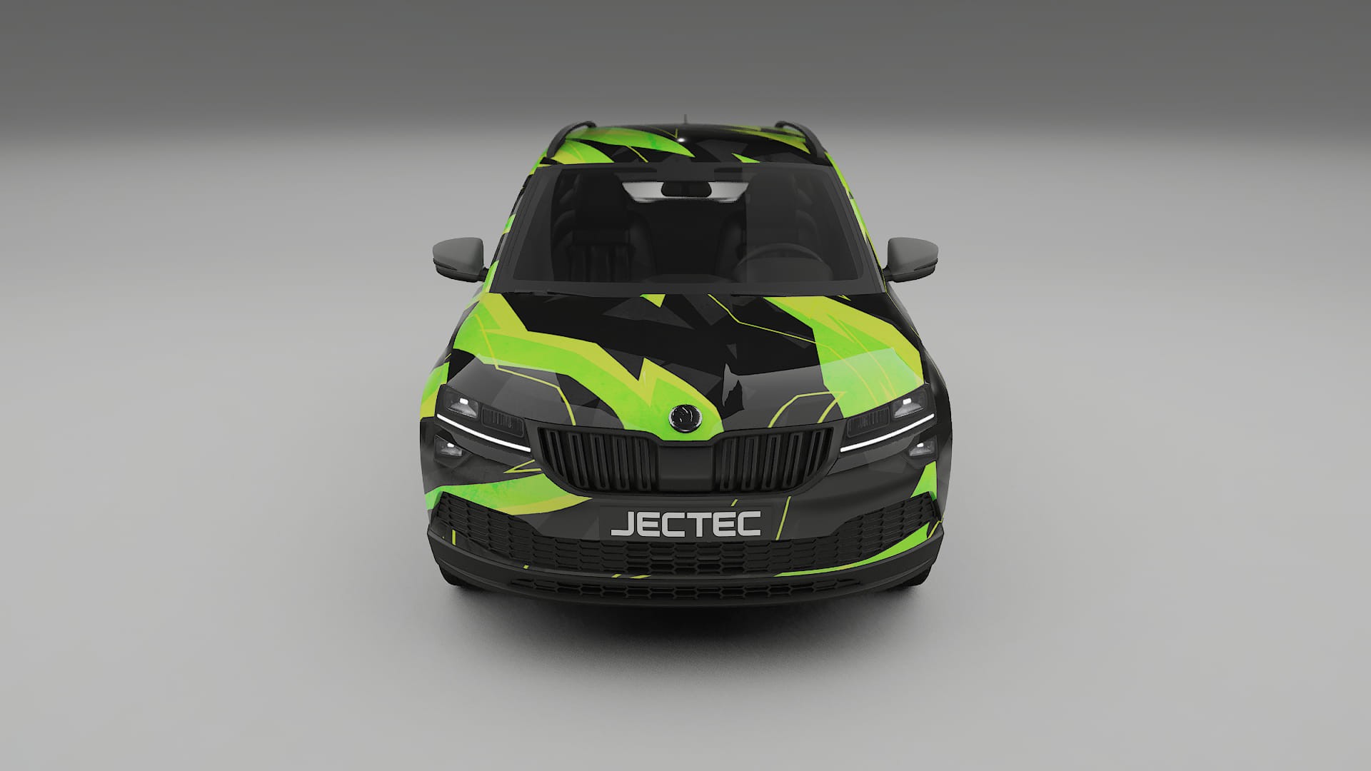 Škoda Karoq NU7 NINJA TURTLES – Design-Wrap PPF-Kit aus bedruckbarer Polyurethanfolie