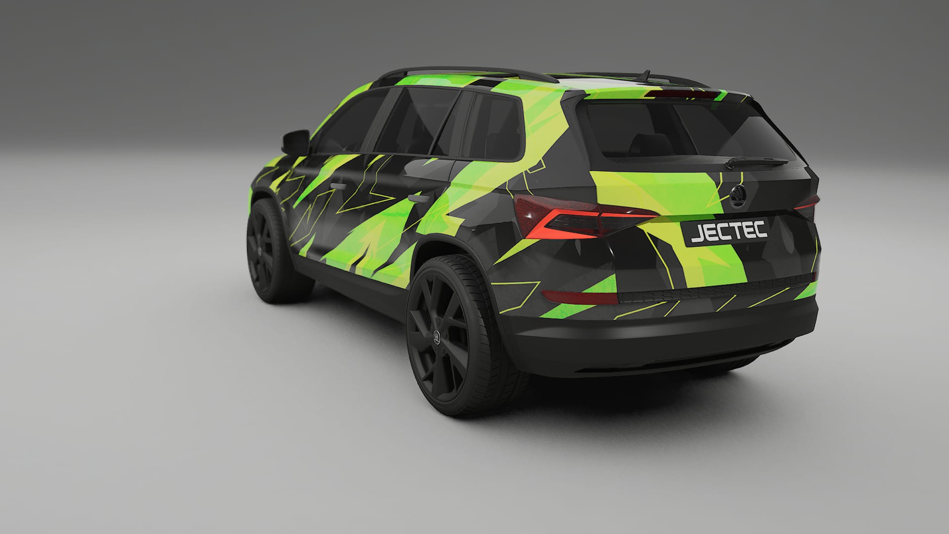 Škoda Kodiaq NS7 NINJA TURTLES Designed Wrap PPF Kit – Printable Polyurethane Film