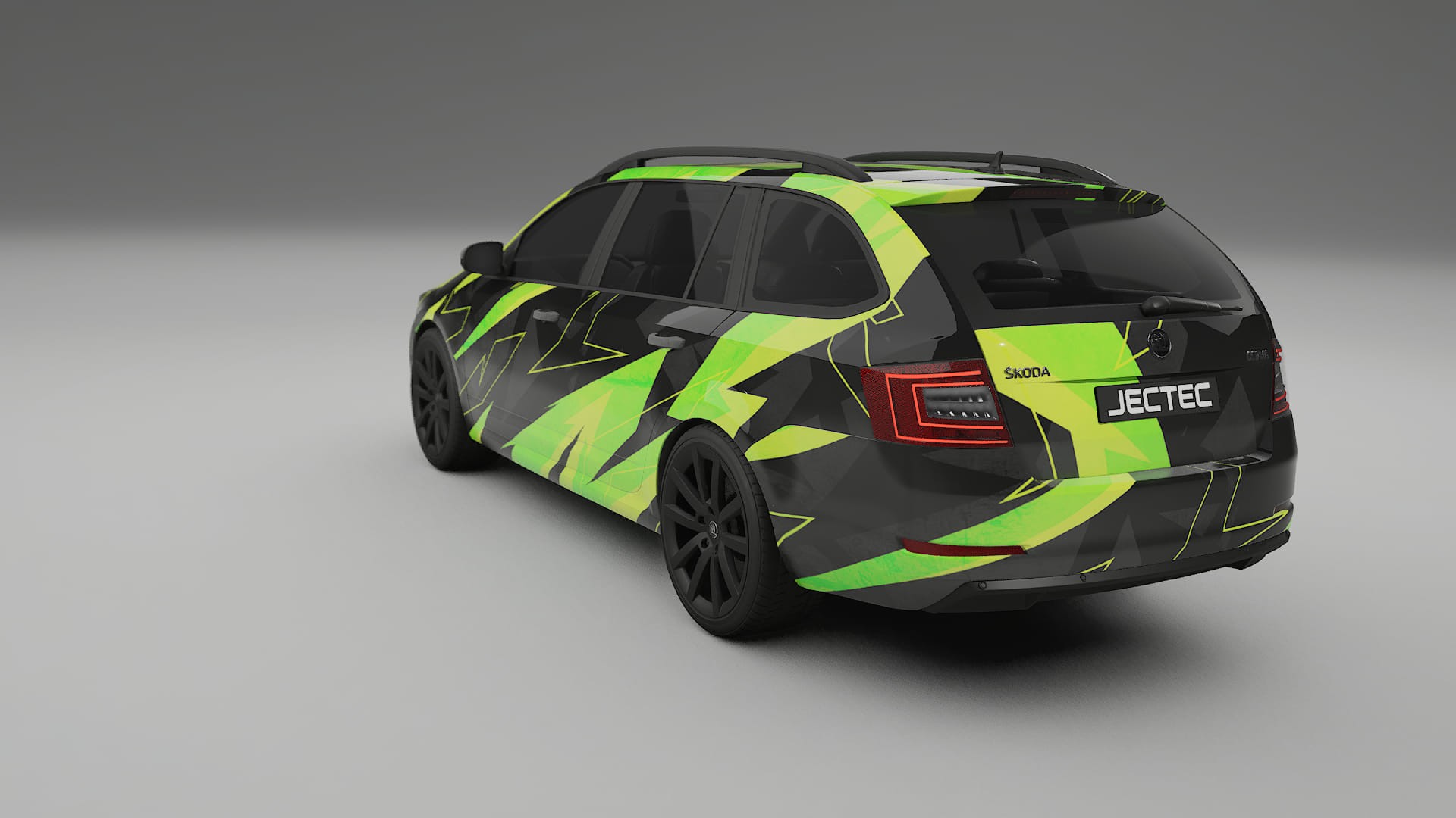 Škoda Octavia combi 5E NINJA TURTLES Designed Wrap PPF Kit – Printable Polyurethane Film