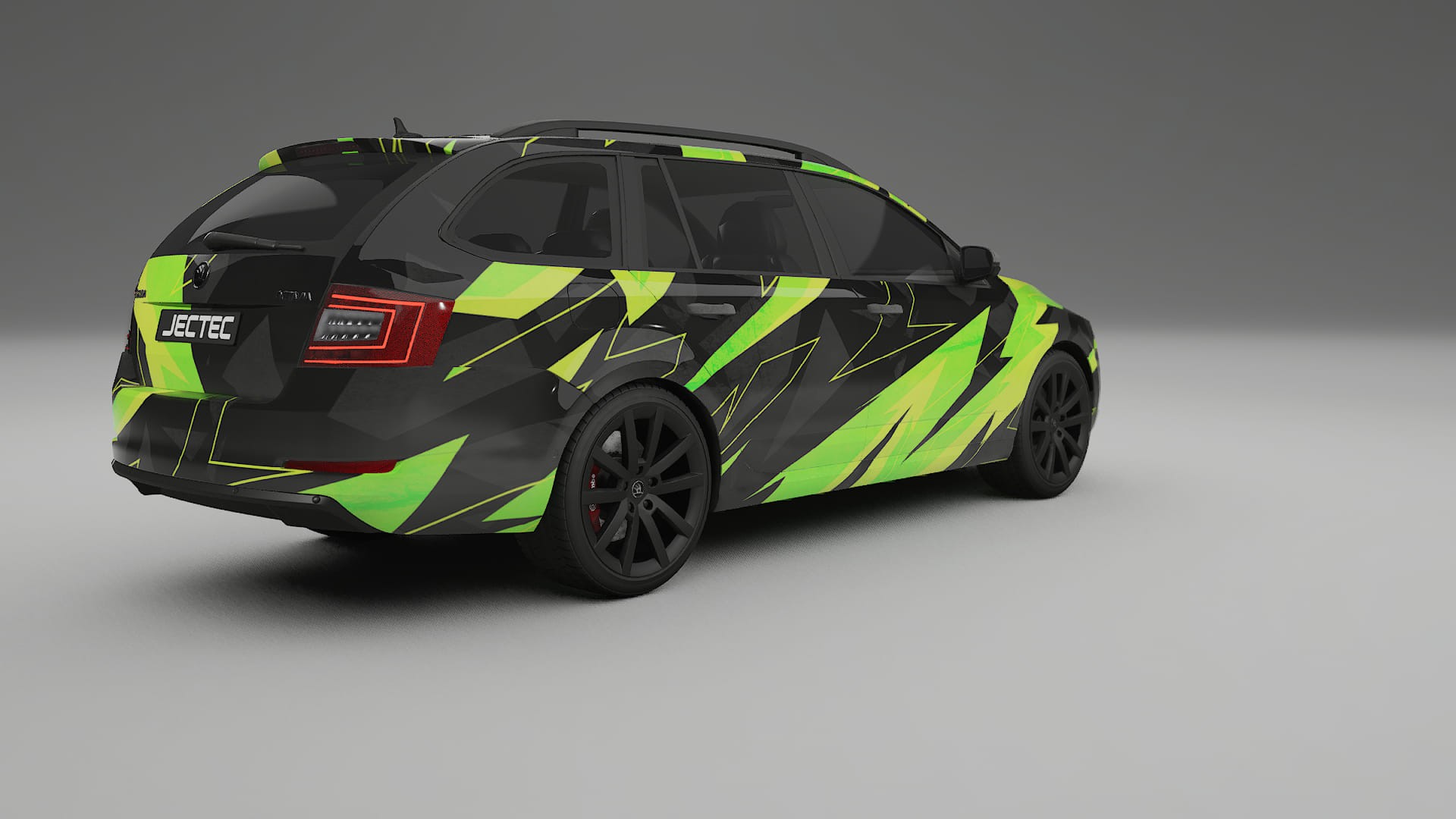 Škoda Octavia combi 5E NINJA TURTLES Designed Wrap PPF Kit – Printable Polyurethane Film