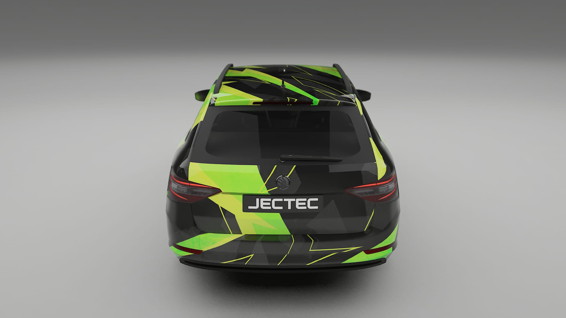 Škoda Superb B8 NINJA TURTLES – Design-Wrap PPF-Kit aus bedruckbarer Polyurethanfolie