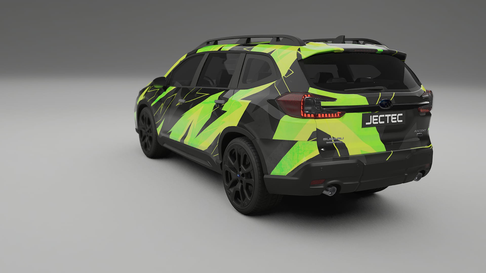 Subaru Ascent BT facelift LCI NINJA TURTLES – Design-Wrap PPF-Kit aus bedruckbarer Polyurethanfolie