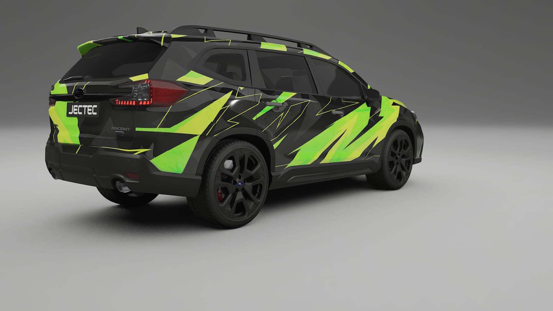 Subaru Ascent BT facelift LCI NINJA TURTLES – Design-Wrap PPF-Kit aus bedruckbarer Polyurethanfolie