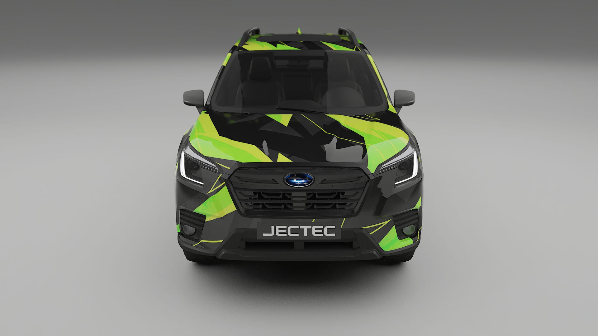 Subaru Forester V SK facelift LCI NINJA TURTLES – Design-Wrap PPF-Kit aus bedruckbarer Polyurethanfolie