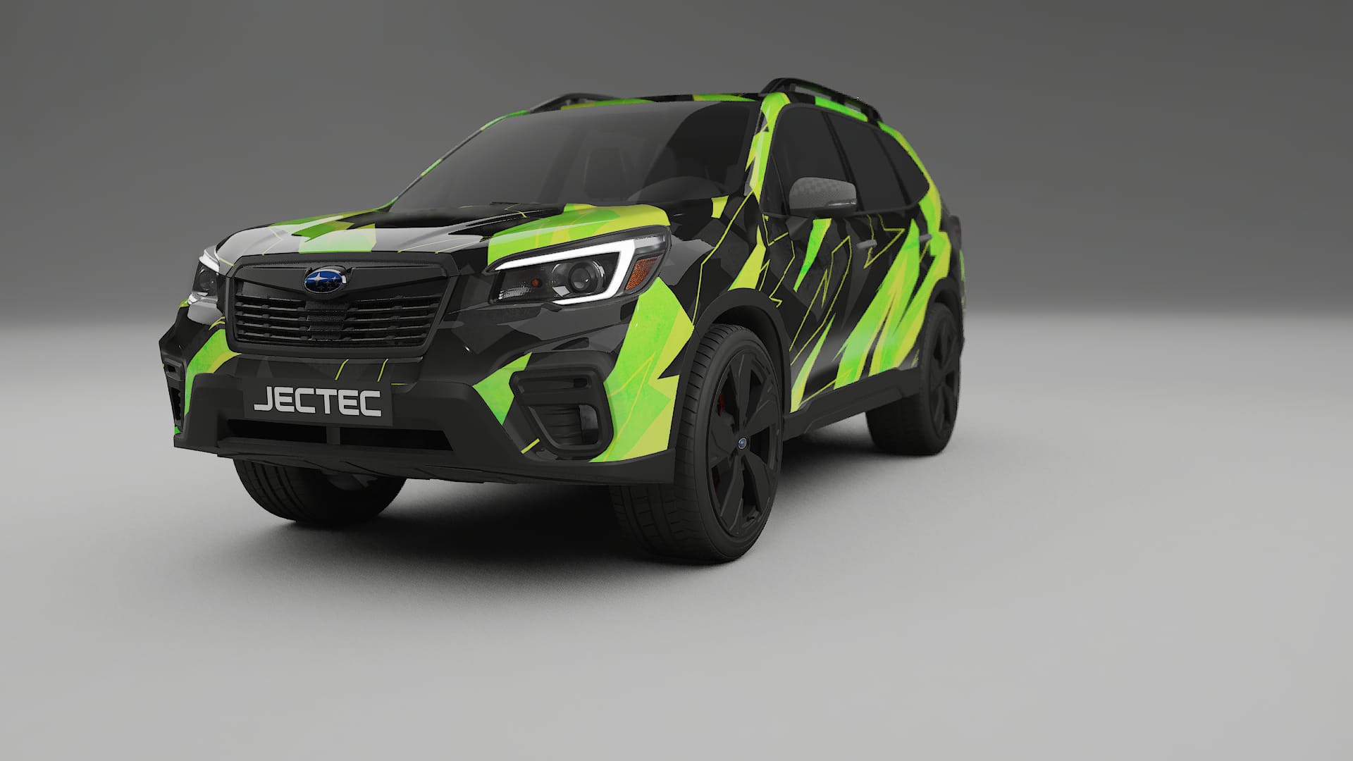 Subaru Forester V SK prefacelift pre-LCI NINJA TURTLES Designed Wrap PPF Kit – Printable Polyurethane Film