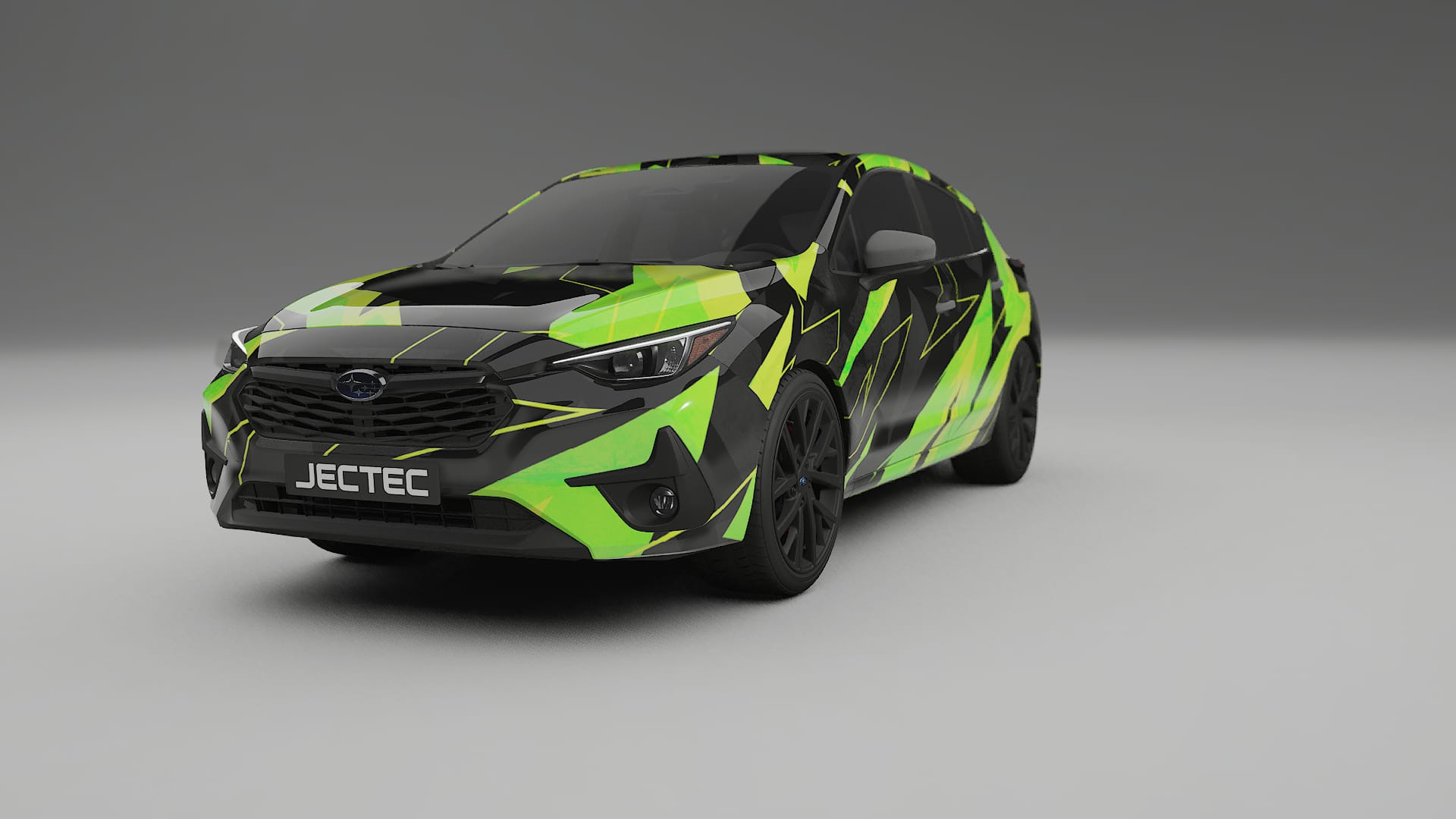 Subaru Impreza GU NINJA TURTLES – Design-Wrap PPF-Kit aus bedruckbarer Polyurethanfolie