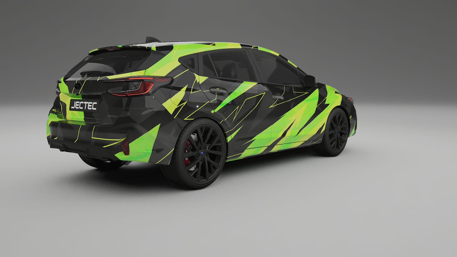 Subaru Impreza GU NINJA TURTLES – Design-Wrap PPF-Kit aus bedruckbarer Polyurethanfolie