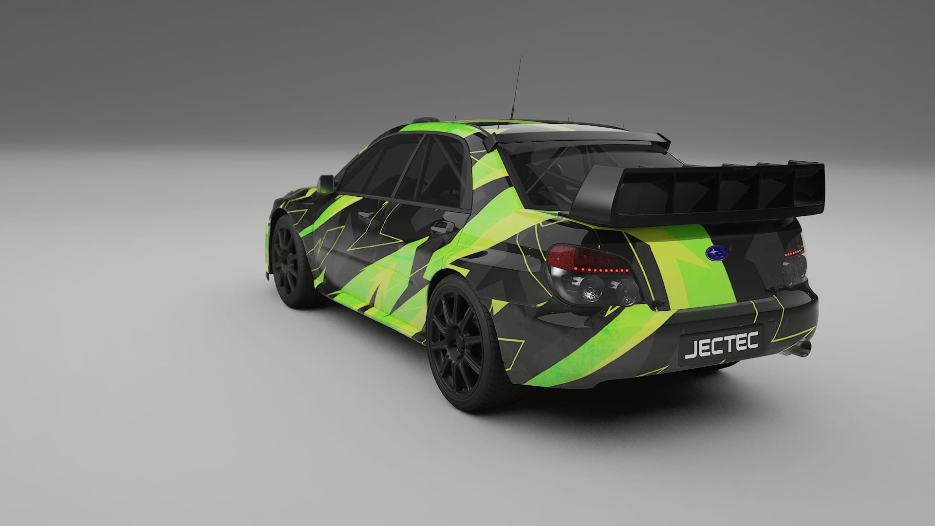 Subaru Impreza WRC GD NINJA TURTLES – Design-Wrap PPF-Kit aus bedruckbarer Polyurethanfolie