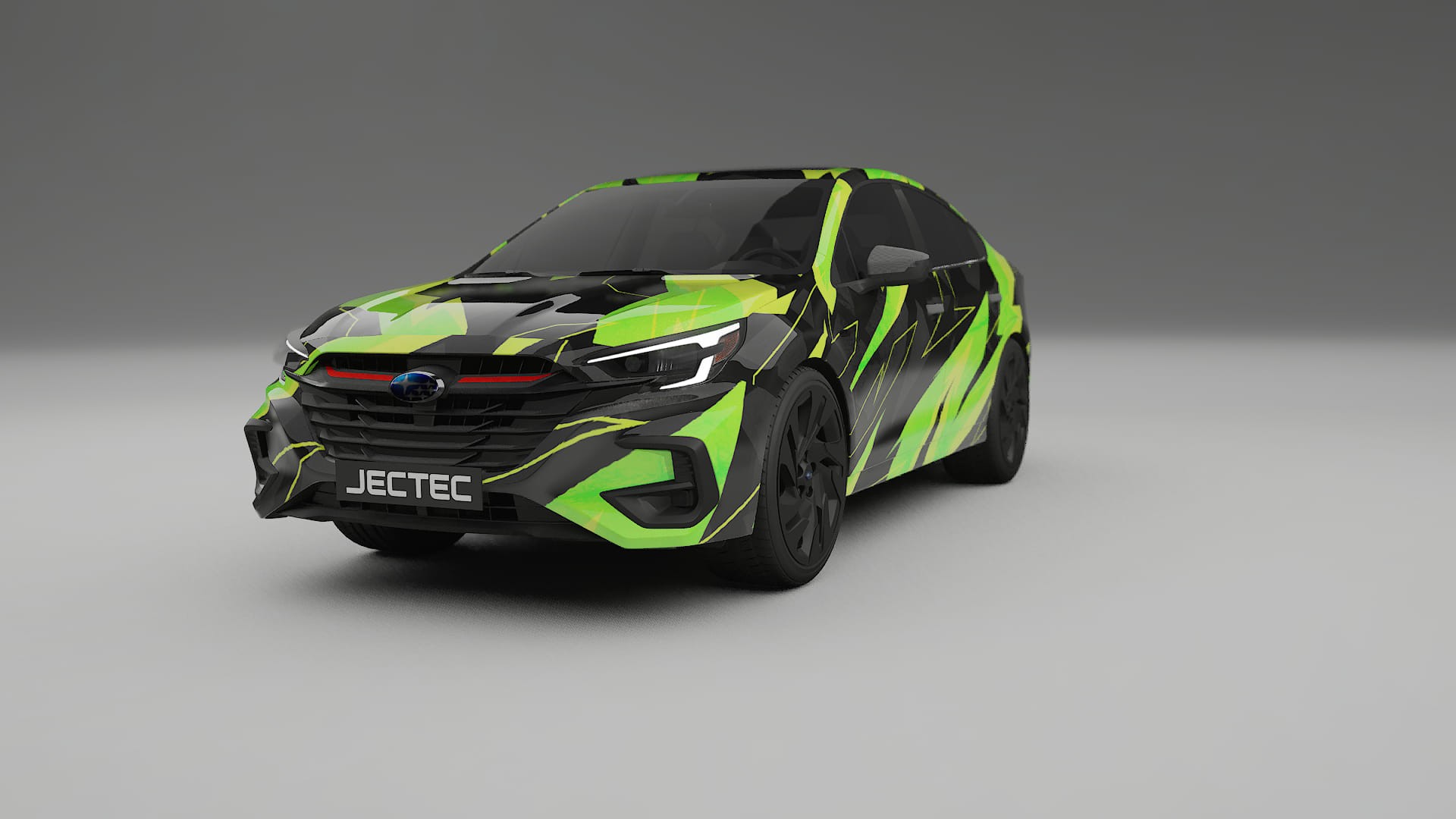 Subaru Legacy BW NINJA TURTLES Designed Wrap PPF Kit – Printable Polyurethane Film