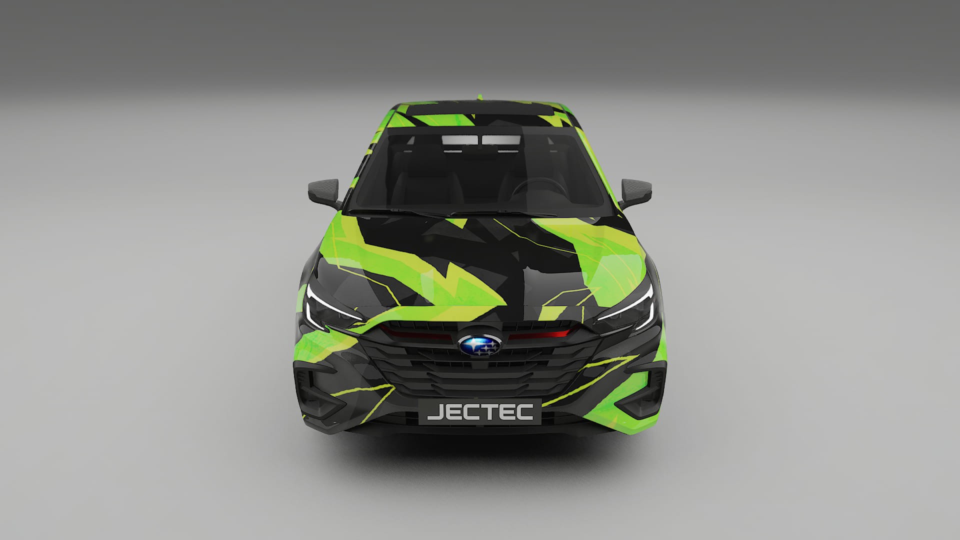 Subaru Legacy BW NINJA TURTLES – Design-Wrap PPF-Kit aus bedruckbarer Polyurethanfolie