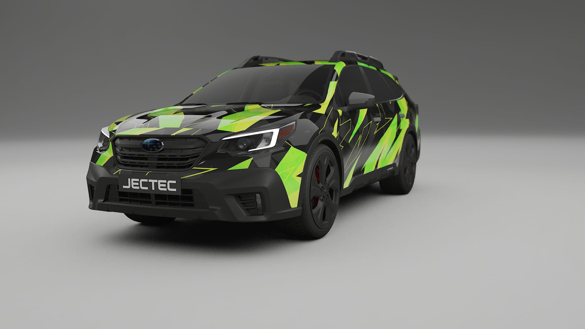Subaru Outback VI BS prefacelift pre-LCI NINJA TURTLES – Design-Wrap PPF-Kit aus bedruckbarer Polyurethanfolie