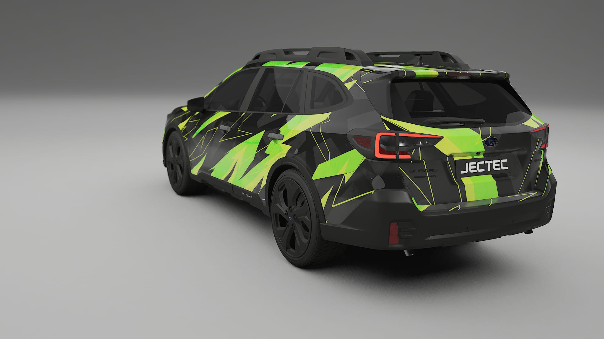 Subaru Outback VI BS prefacelift pre-LCI NINJA TURTLES – Design-Wrap PPF-Kit aus bedruckbarer Polyurethanfolie
