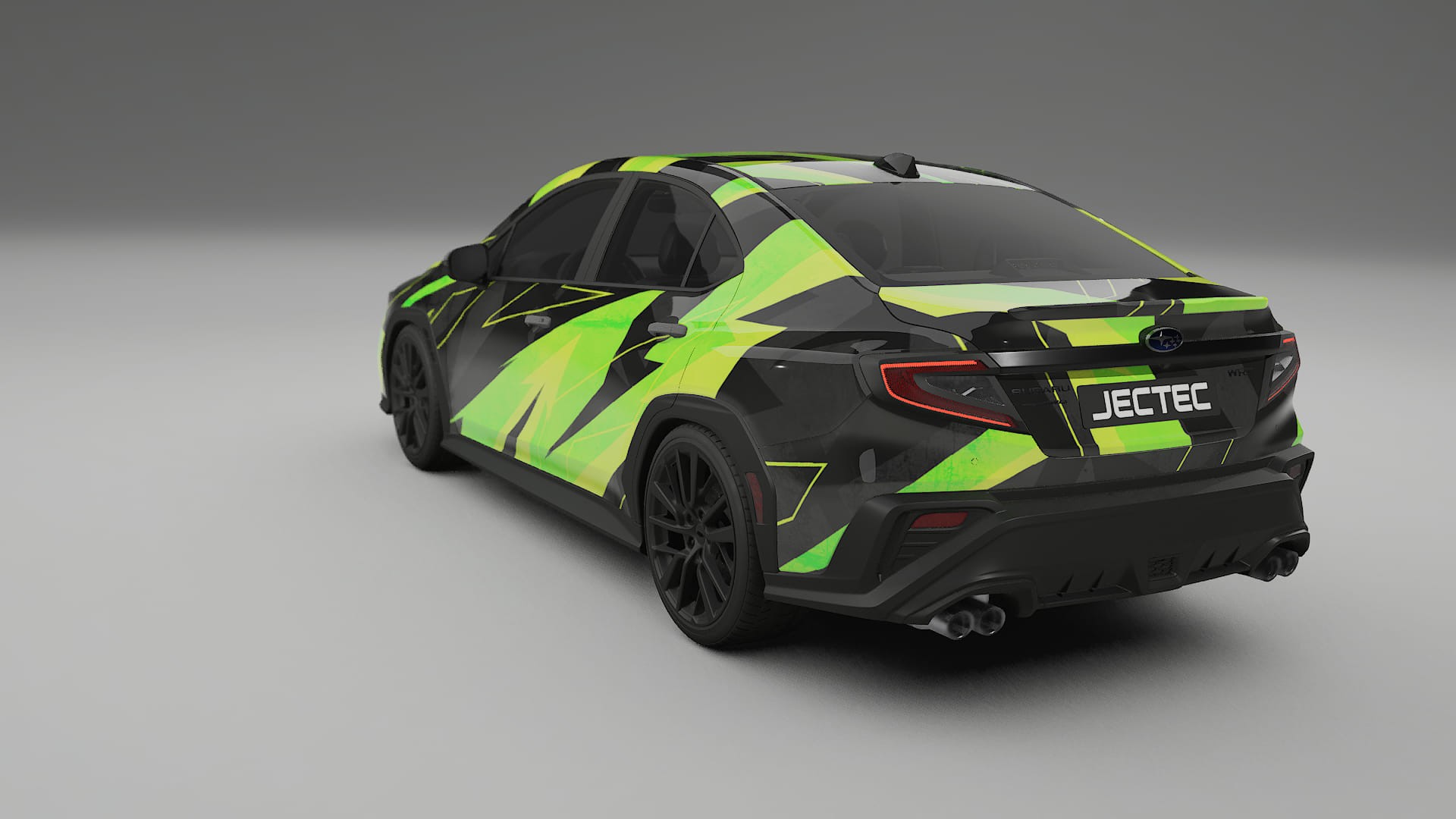 Subaru WRX VB NINJA TURTLES – Design-Wrap PPF-Kit aus bedruckbarer Polyurethanfolie