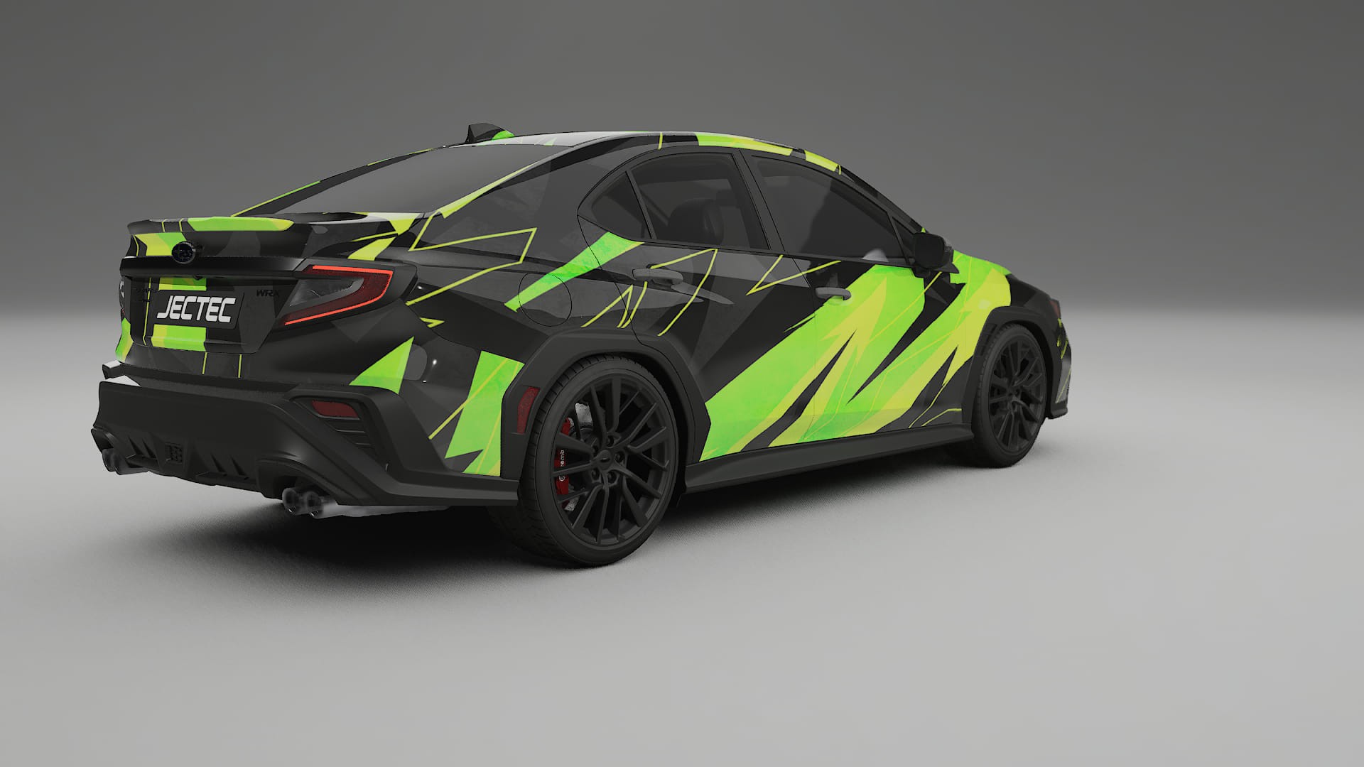 Subaru WRX VB NINJA TURTLES – Design-Wrap PPF-Kit aus bedruckbarer Polyurethanfolie