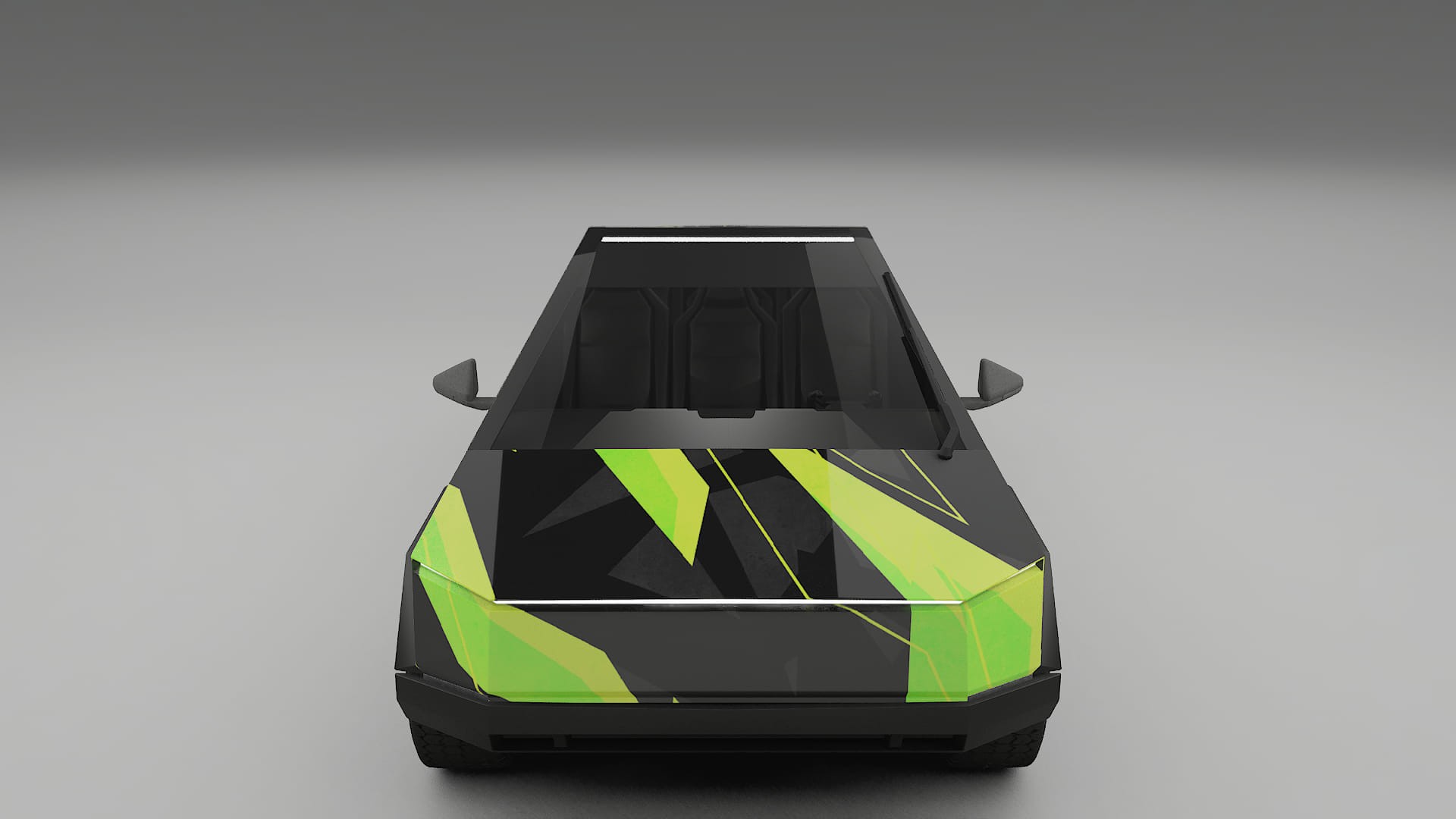 Tesla Cybertruck NINJA TURTLES Designed Wrap PPF Kit – Printable Polyurethane Film