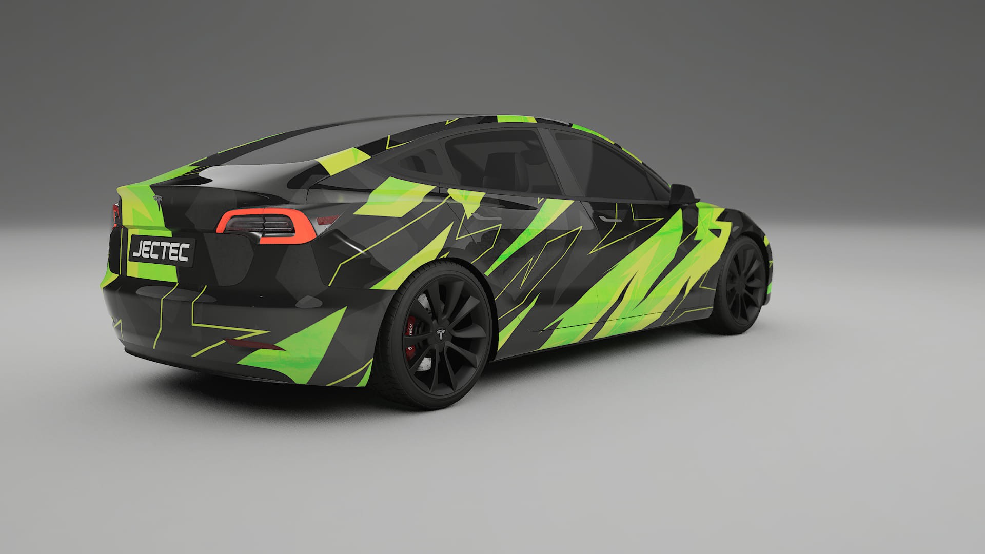 Tesla Model 3 NINJA TURTLES – Design-Wrap PPF-Kit aus bedruckbarer Polyurethanfolie