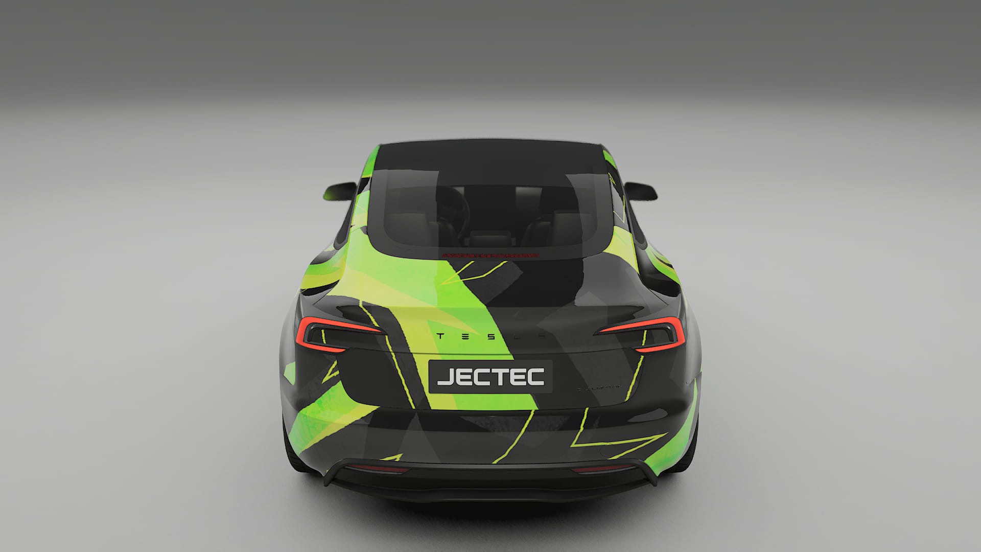 Tesla Model 3 Highland NINJA TURTLES – Design-Wrap PPF-Kit aus bedruckbarer Polyurethanfolie