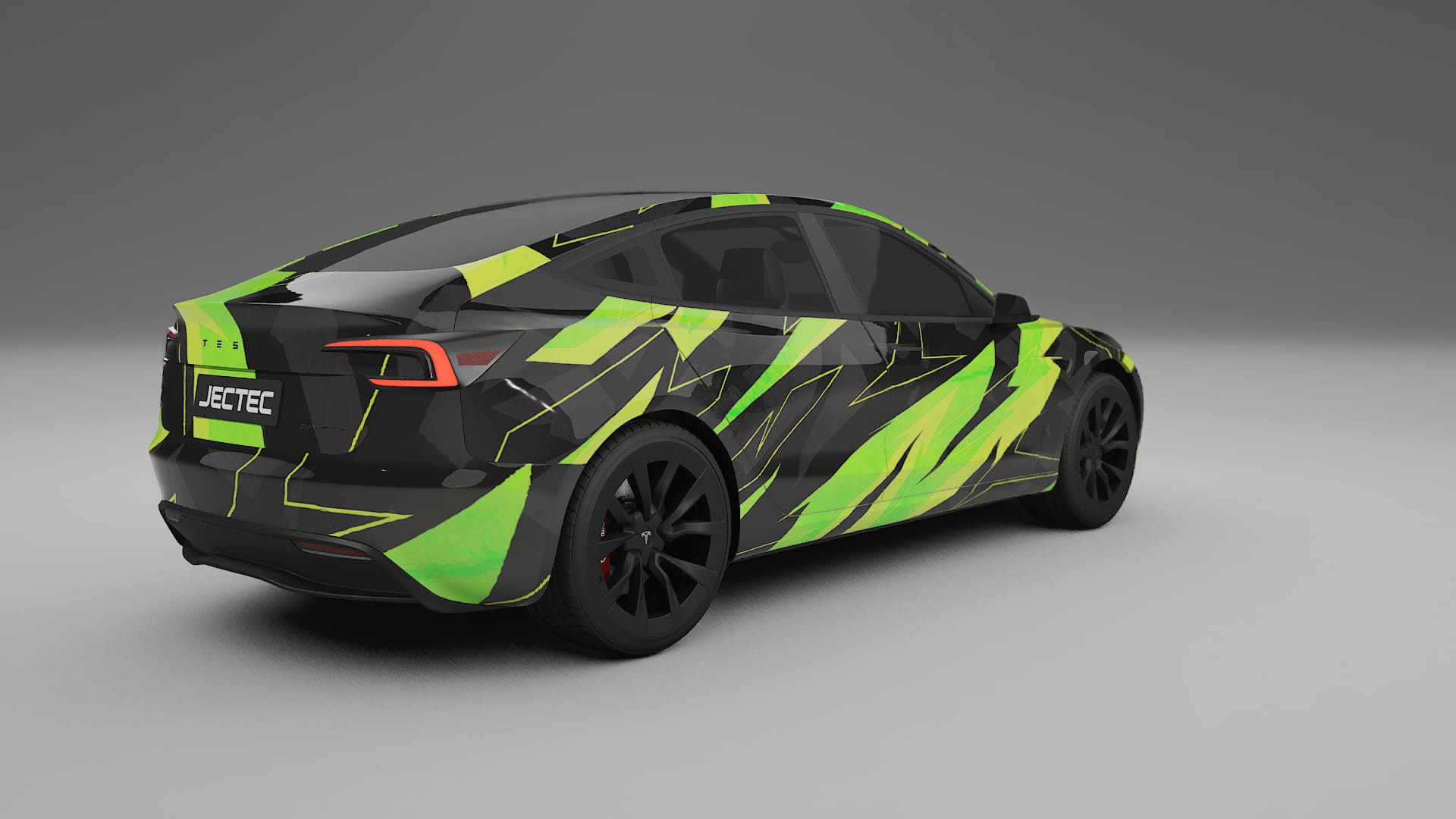Tesla Model 3 Highland NINJA TURTLES Designed Wrap PPF Kit – Printable Polyurethane Film