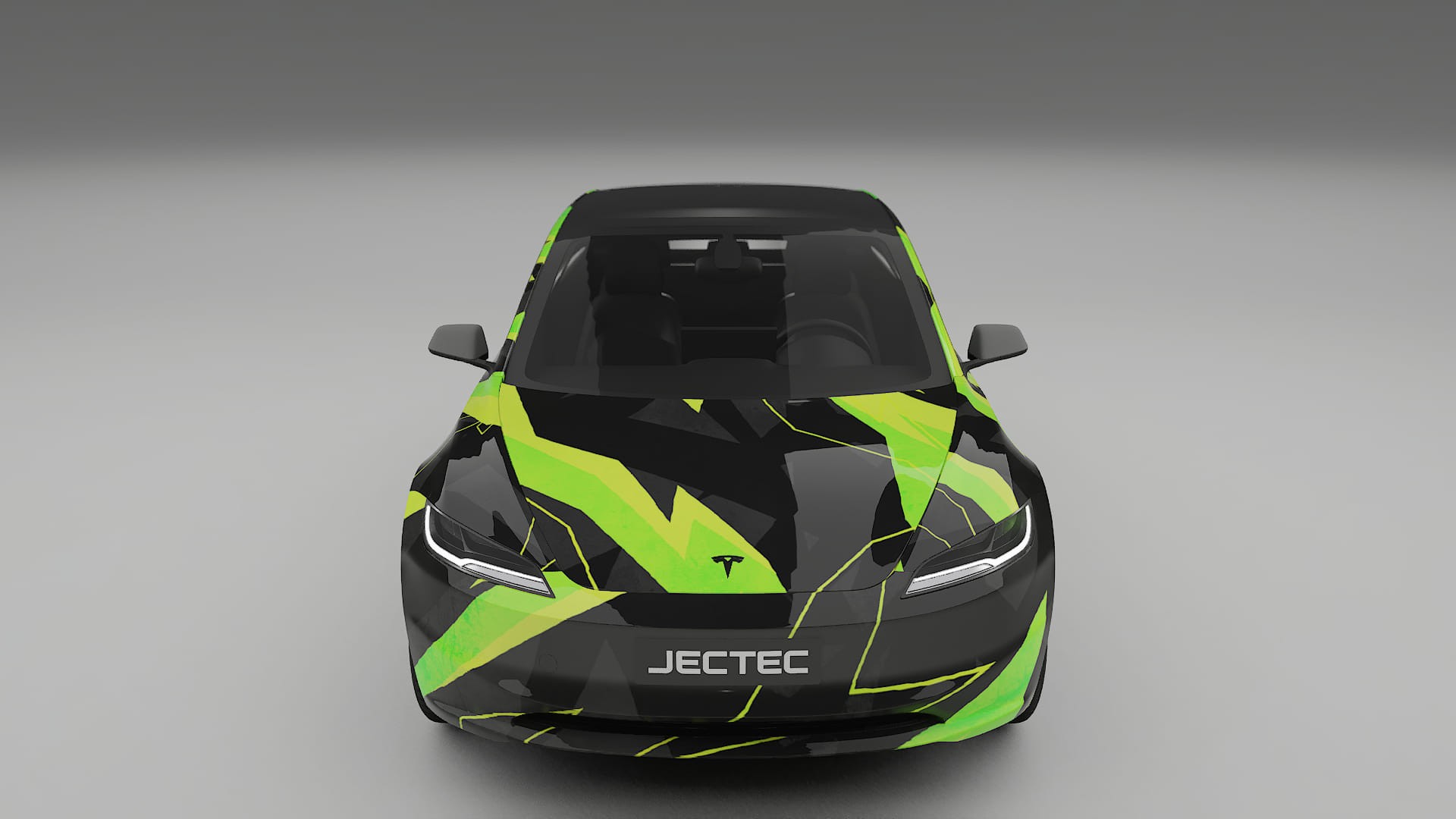 Tesla Model 3 Highland NINJA TURTLES – Design-Wrap PPF-Kit aus bedruckbarer Polyurethanfolie