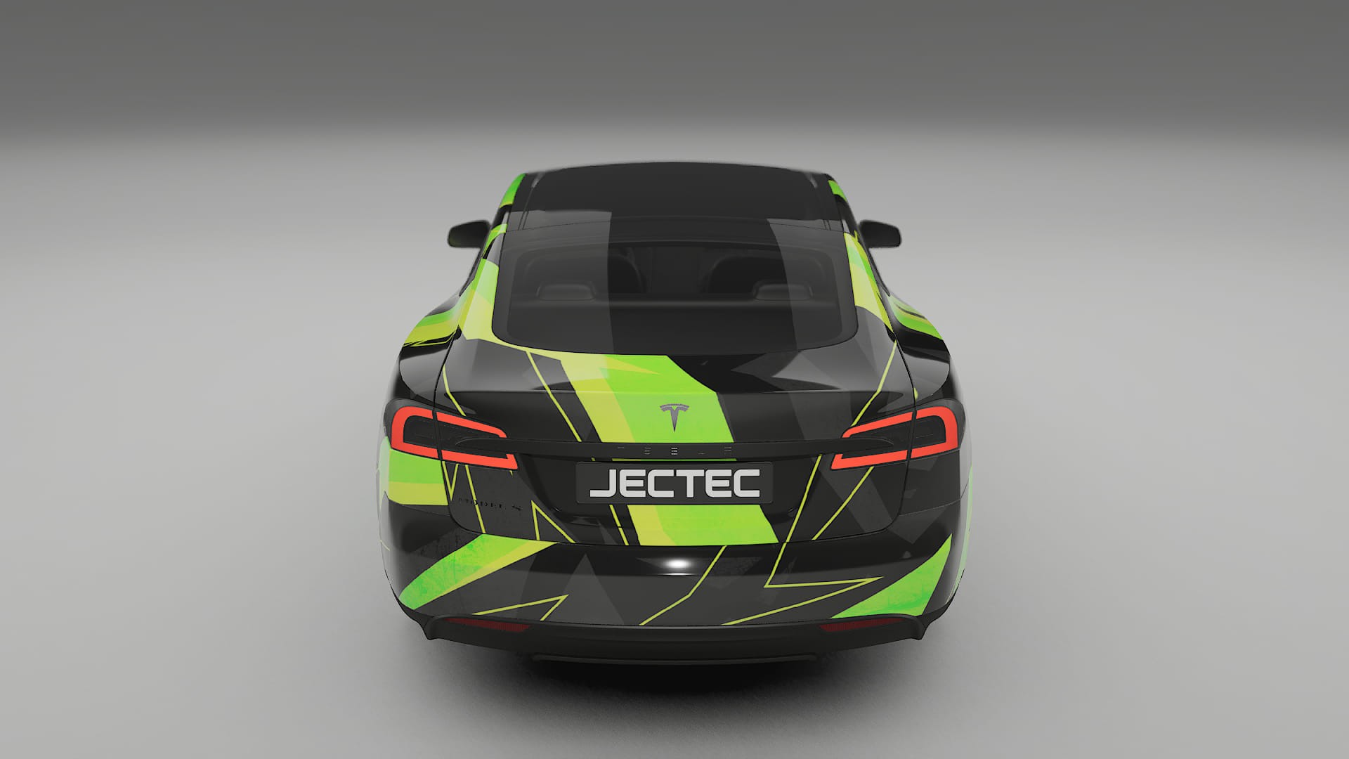 Tesla Model-S NINJA TURTLES – Design-Wrap PPF-Kit aus bedruckbarer Polyurethanfolie