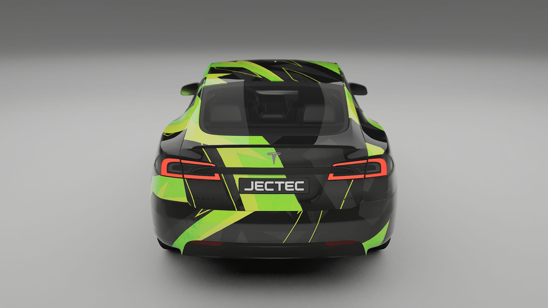 Tesla Model-S Refresh NINJA TURTLES – Design-Wrap PPF-Kit aus bedruckbarer Polyurethanfolie