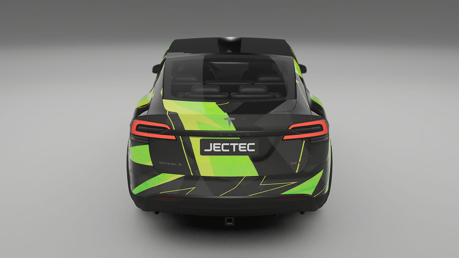 Tesla Model X NINJA TURTLES – Design-Wrap PPF-Kit aus bedruckbarer Polyurethanfolie