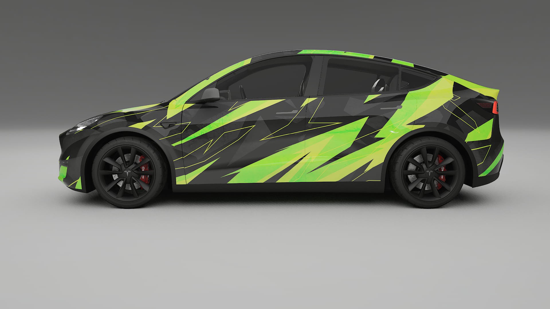 Tesla Model Y NINJA TURTLES Designed Wrap PPF Kit – Printable Polyurethane Film