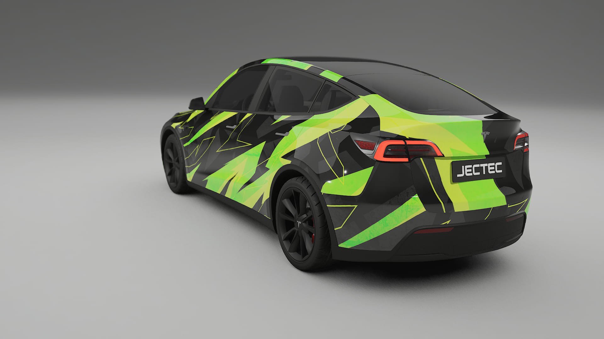 Tesla Model Y NINJA TURTLES – Design-Wrap PPF-Kit aus bedruckbarer Polyurethanfolie