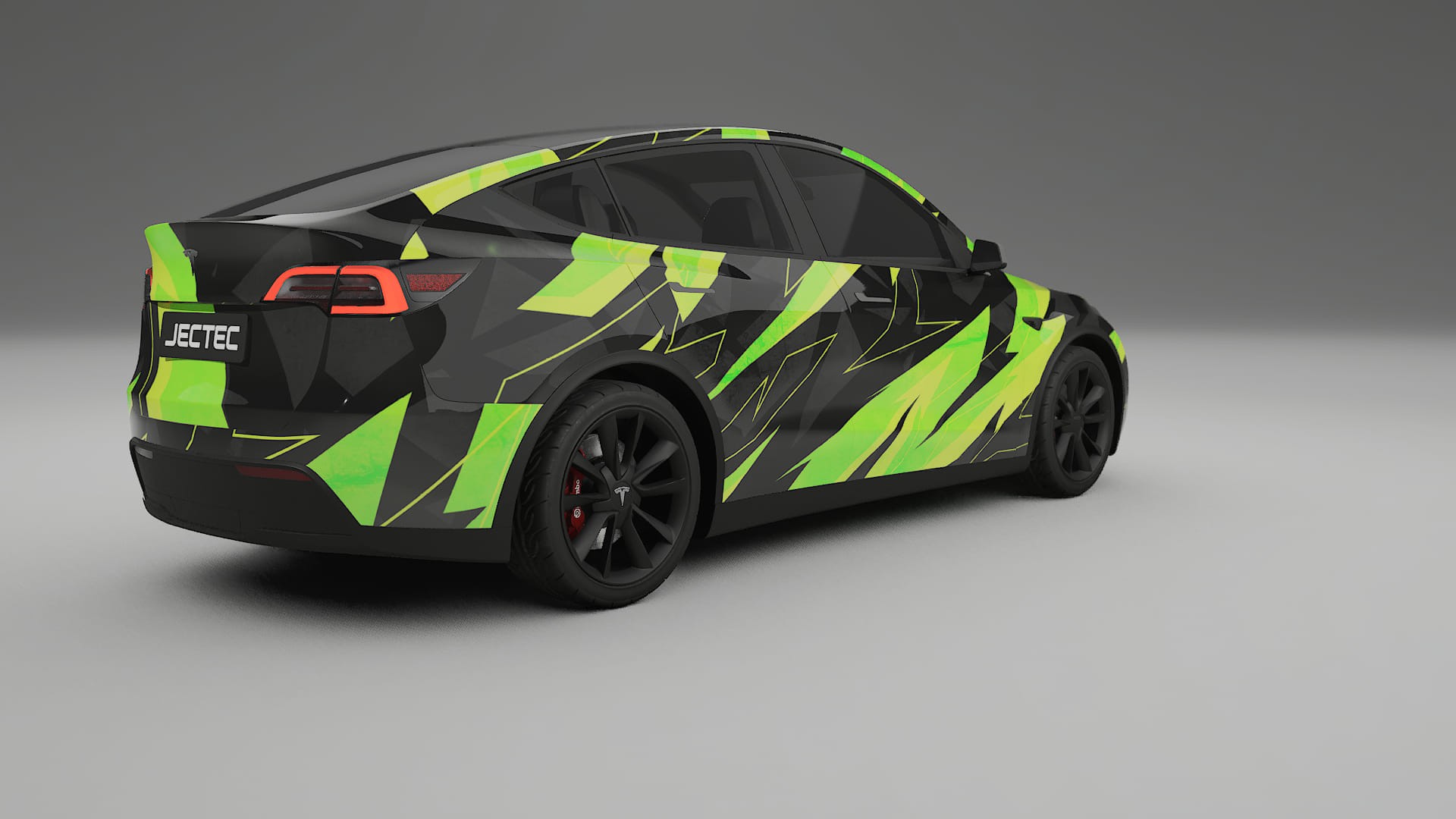 Tesla Model Y NINJA TURTLES – Design-Wrap PPF-Kit aus bedruckbarer Polyurethanfolie
