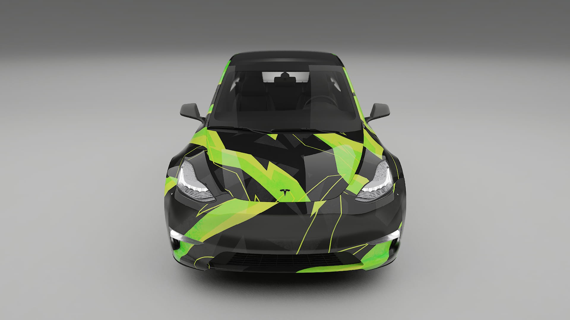 Tesla Model Y NINJA TURTLES Designed Wrap PPF Kit – Printable Polyurethane Film