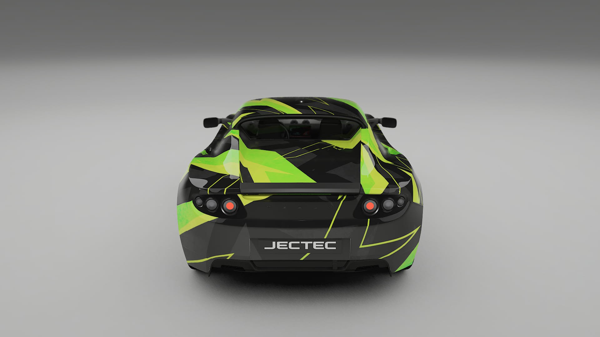 Tesla Roadster 2.5 NINJA TURTLES Designed Wrap PPF Kit – Printable Polyurethane Film