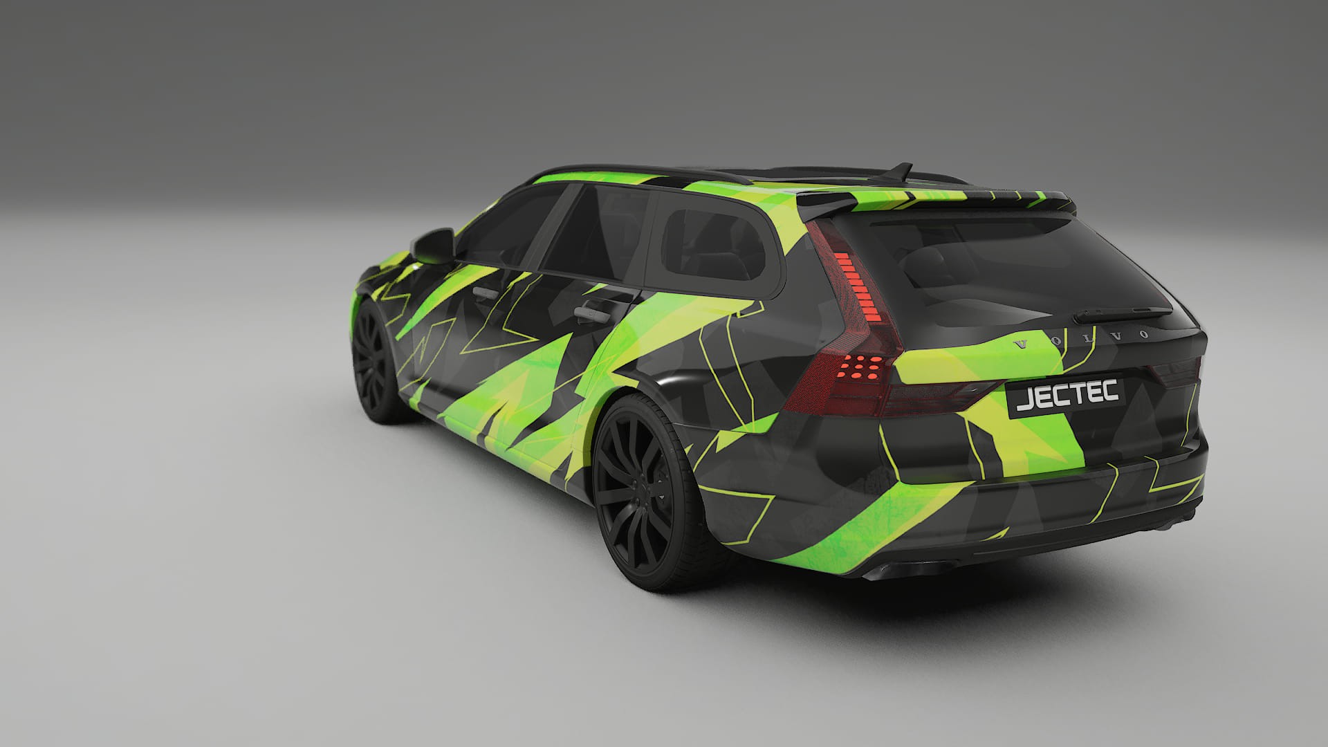 Volvo V90 P5 NINJA TURTLES Designed Wrap PPF Kit – Printable Polyurethane Film