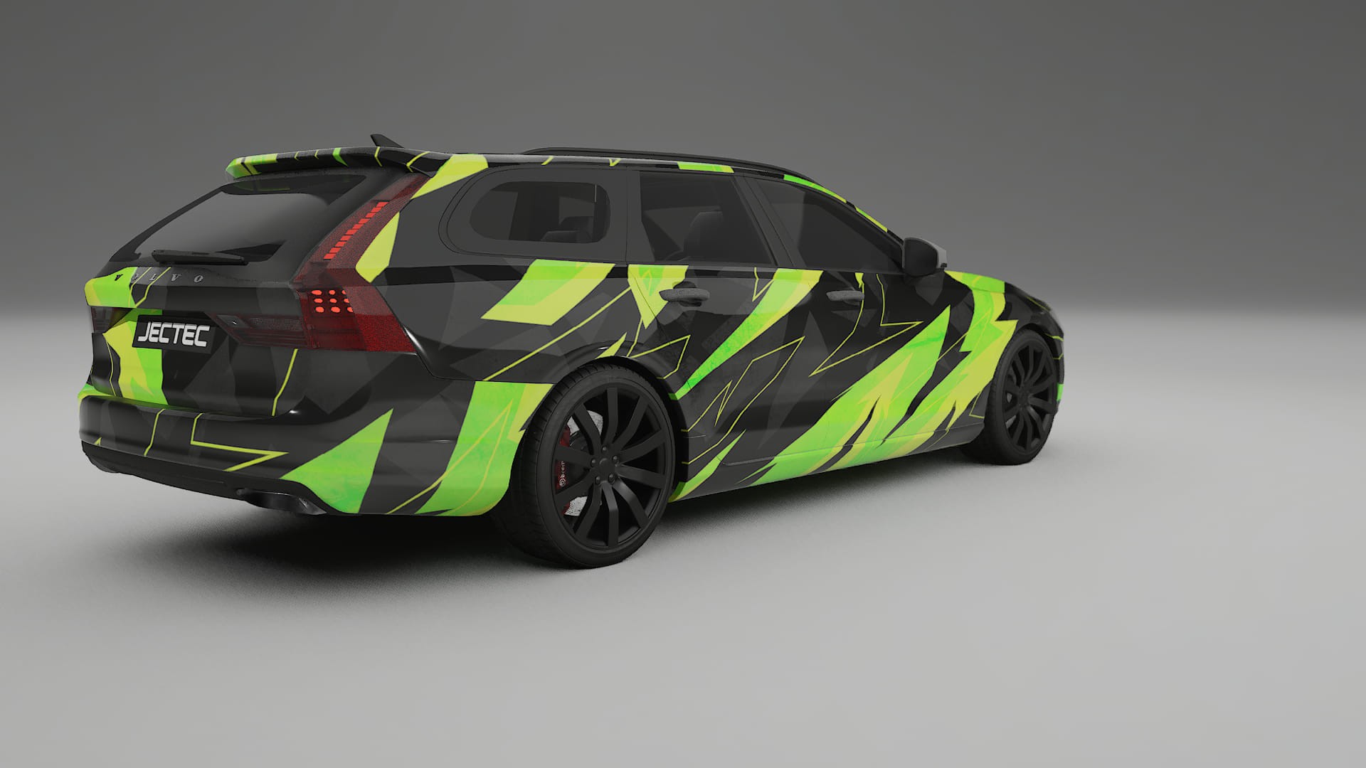 Volvo V90 P5 NINJA TURTLES – Design-Wrap PPF-Kit aus bedruckbarer Polyurethanfolie