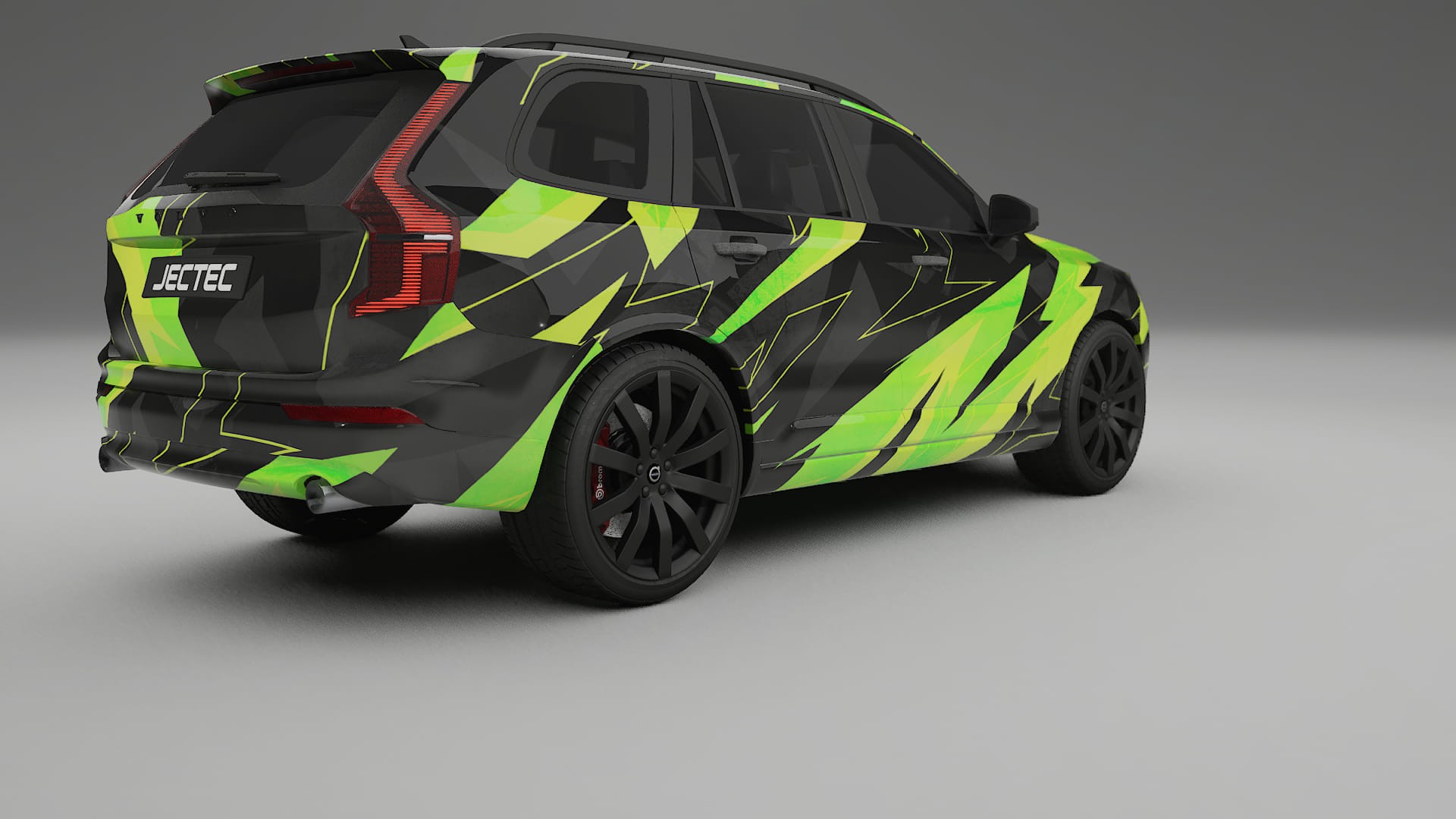 Volvo XC90 SPA NINJA TURTLES Designed Wrap PPF Kit – Printable Polyurethane Film