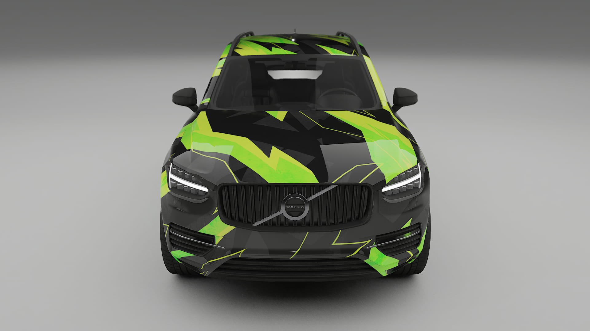 Volvo XC90 SPA NINJA TURTLES Designed Wrap PPF Kit – Printable Polyurethane Film