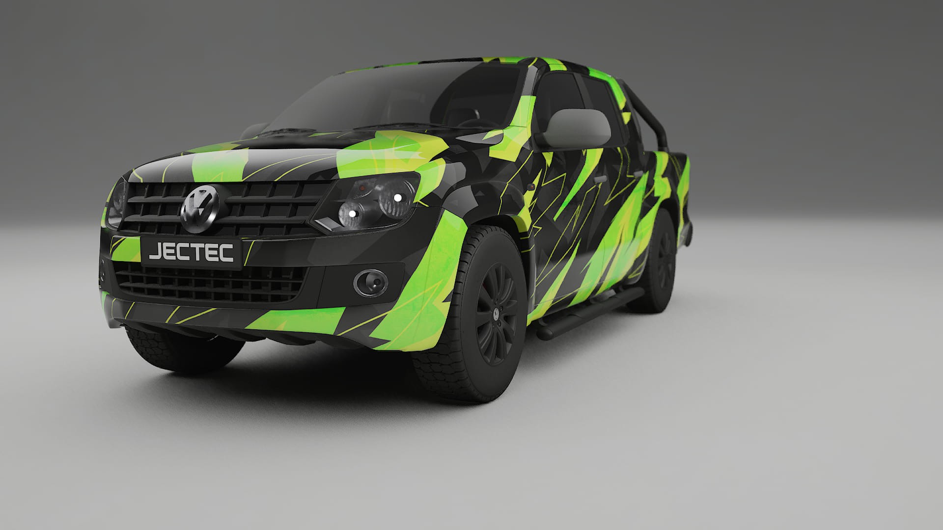 VW Amarok 2H NINJA TURTLES – Design-Wrap PPF-Kit aus bedruckbarer Polyurethanfolie