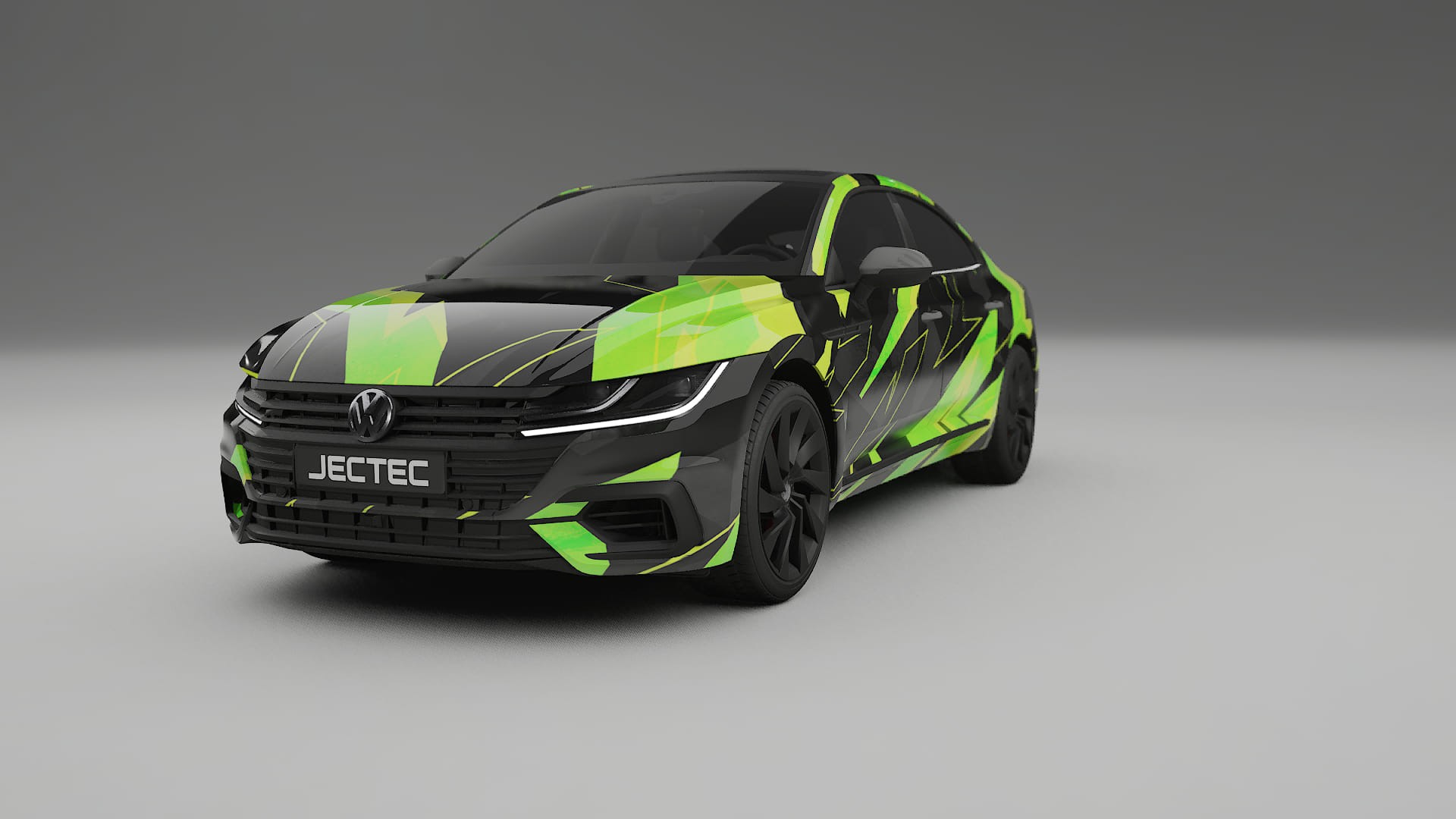 VW Arteon R 3H prefacelift pre-LCI NINJA TURTLES Designed Wrap PPF Kit – Printable Polyurethane Film