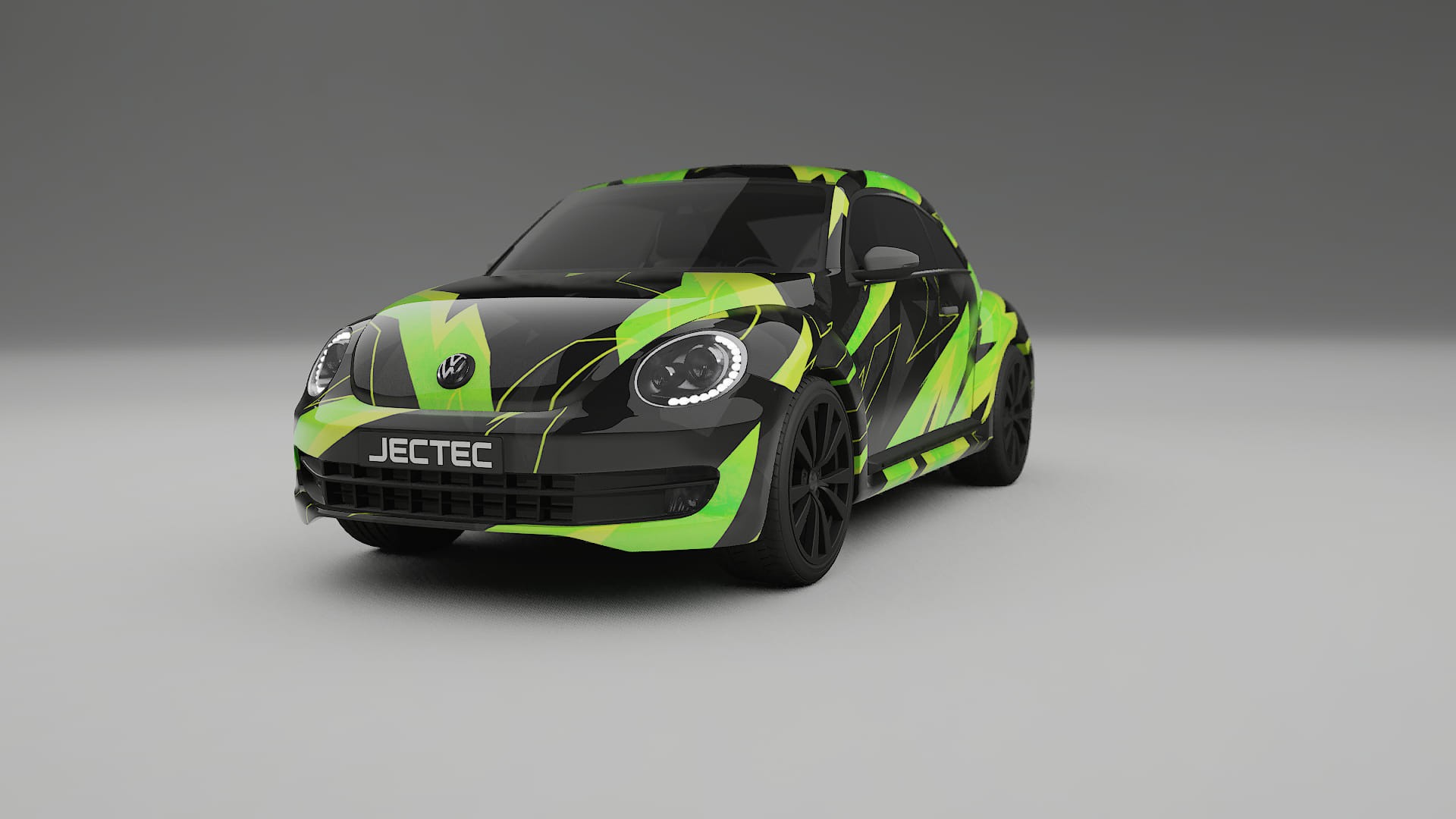 VW Beetle A5 prefacelift pre-LCI NINJA TURTLES Designed Wrap PPF Kit – Printable Polyurethane Film
