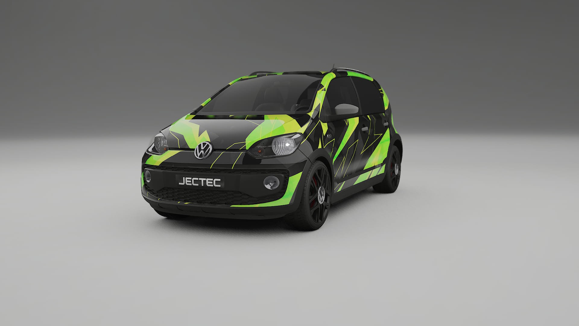 VW Cross Up NINJA TURTLES – Design-Wrap PPF-Kit aus bedruckbarer Polyurethanfolie