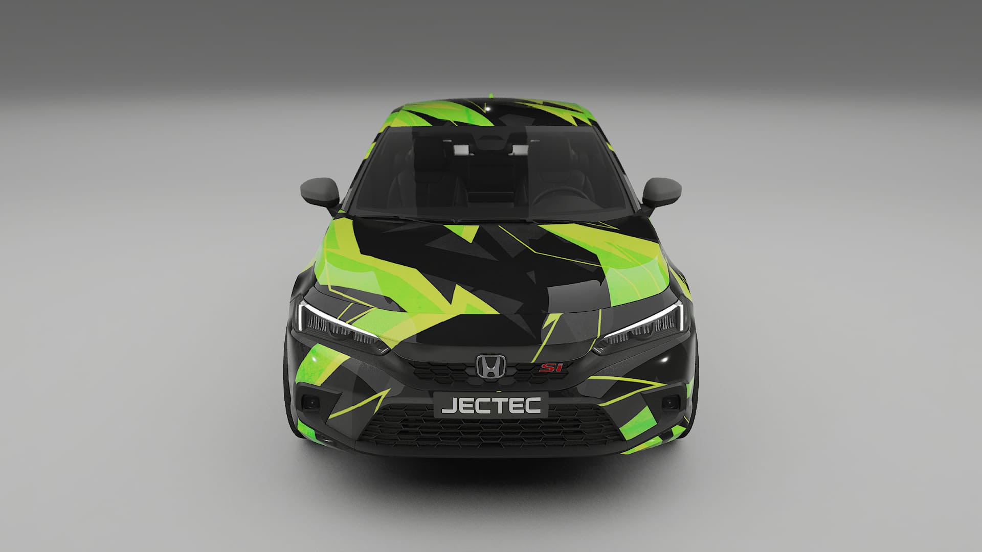 Honda Civic Si NINJA TURTLES – Design-Wrap PPF-Kit aus bedruckbarer Polyurethanfolie