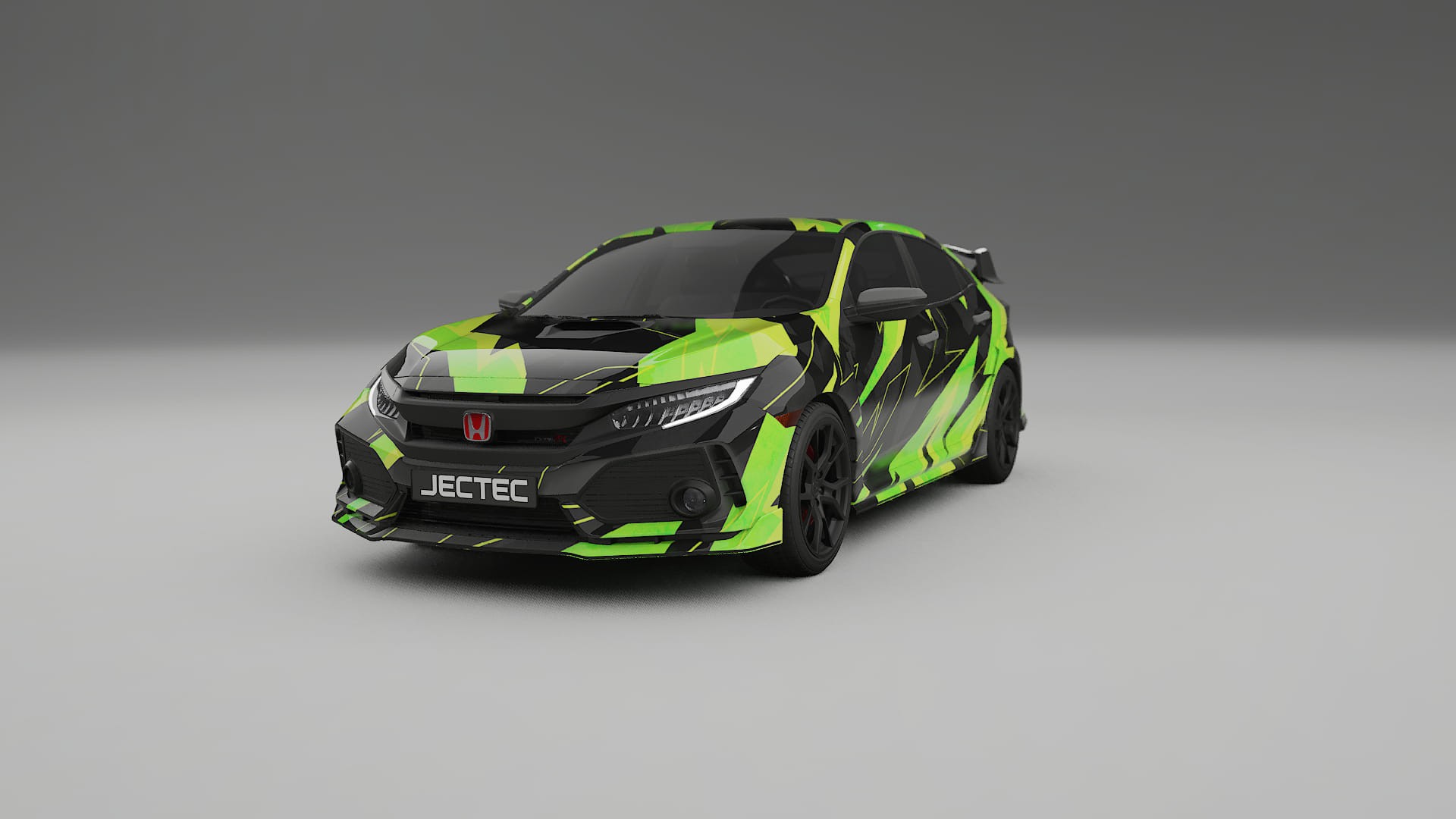 Honda Civic Type-R NINJA TURTLES Designed Wrap PPF Kit – Printable Polyurethane Film