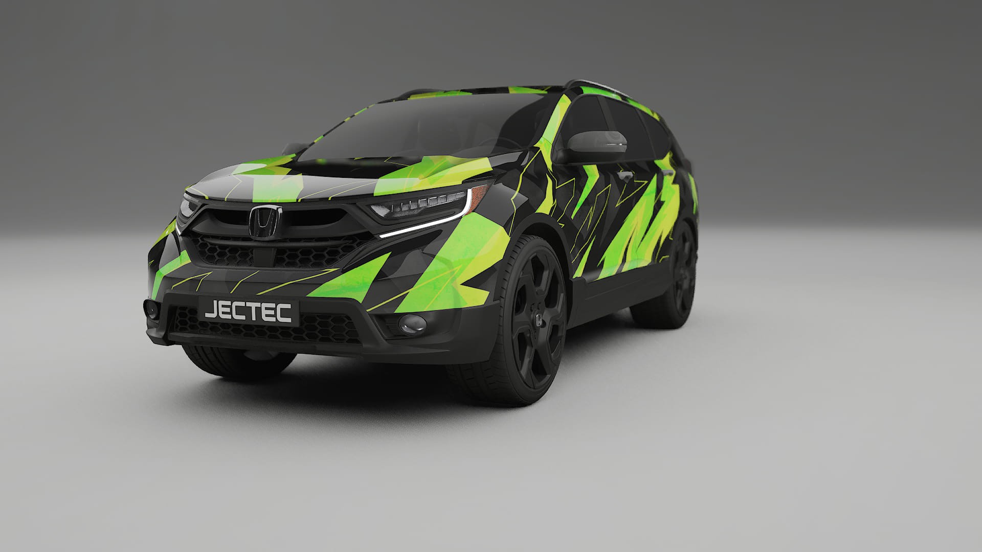 Honda CRV Touring prefacelift pre-LCI NINJA TURTLES Designed Wrap PPF Kit – Printable Polyurethane Film