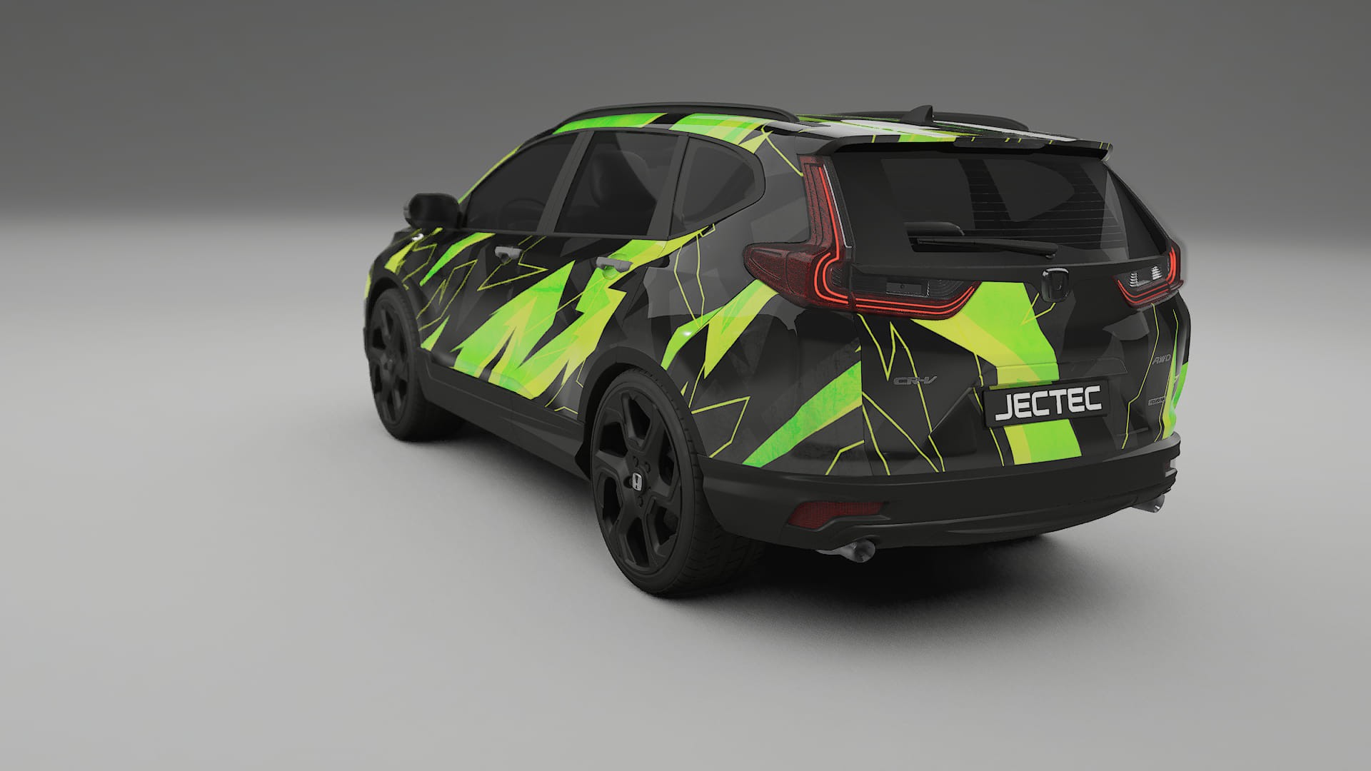 Honda CRV Touring prefacelift pre-LCI NINJA TURTLES Designed Wrap PPF Kit – Printable Polyurethane Film