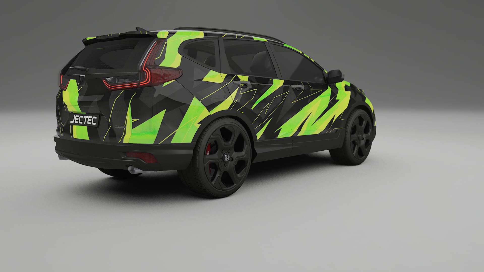 Honda CRV Touring prefacelift pre-LCI NINJA TURTLES – Design-Wrap PPF-Kit aus bedruckbarer Polyurethanfolie
