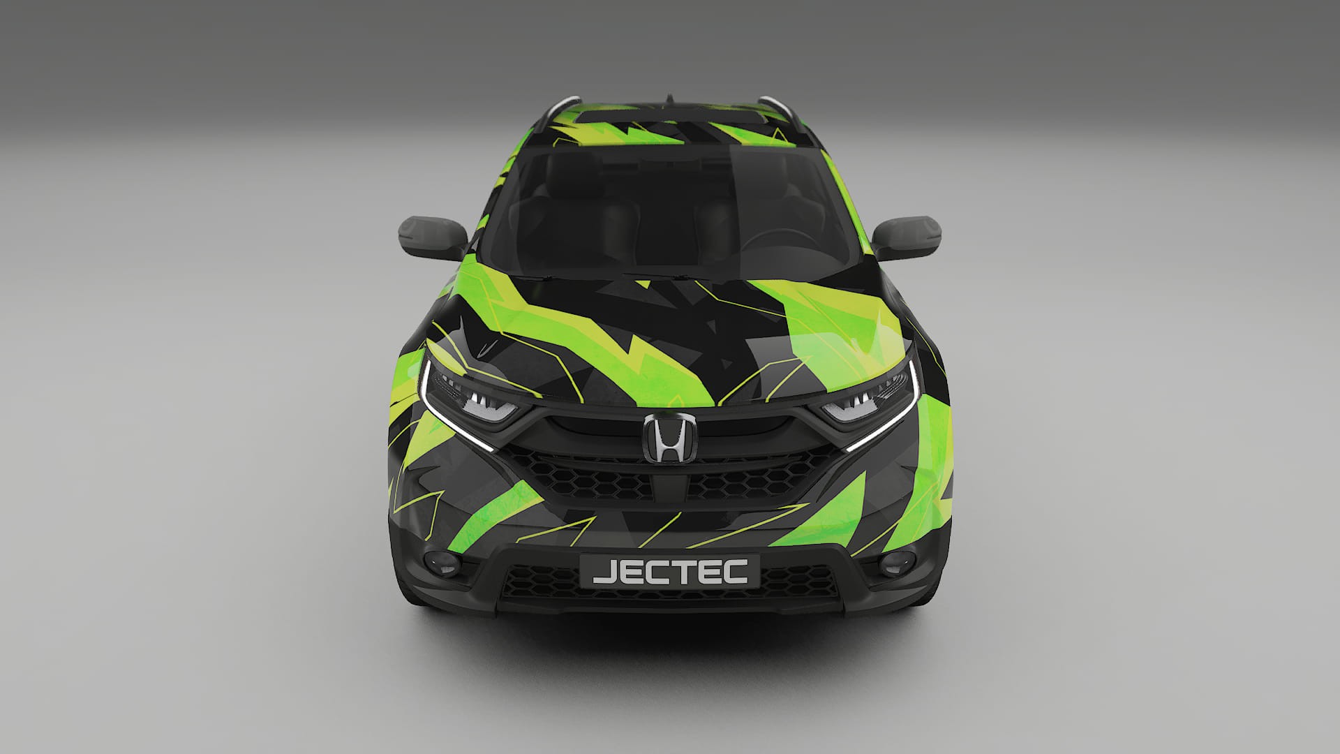 Honda CRV Touring prefacelift pre-LCI NINJA TURTLES – Design-Wrap PPF-Kit aus bedruckbarer Polyurethanfolie