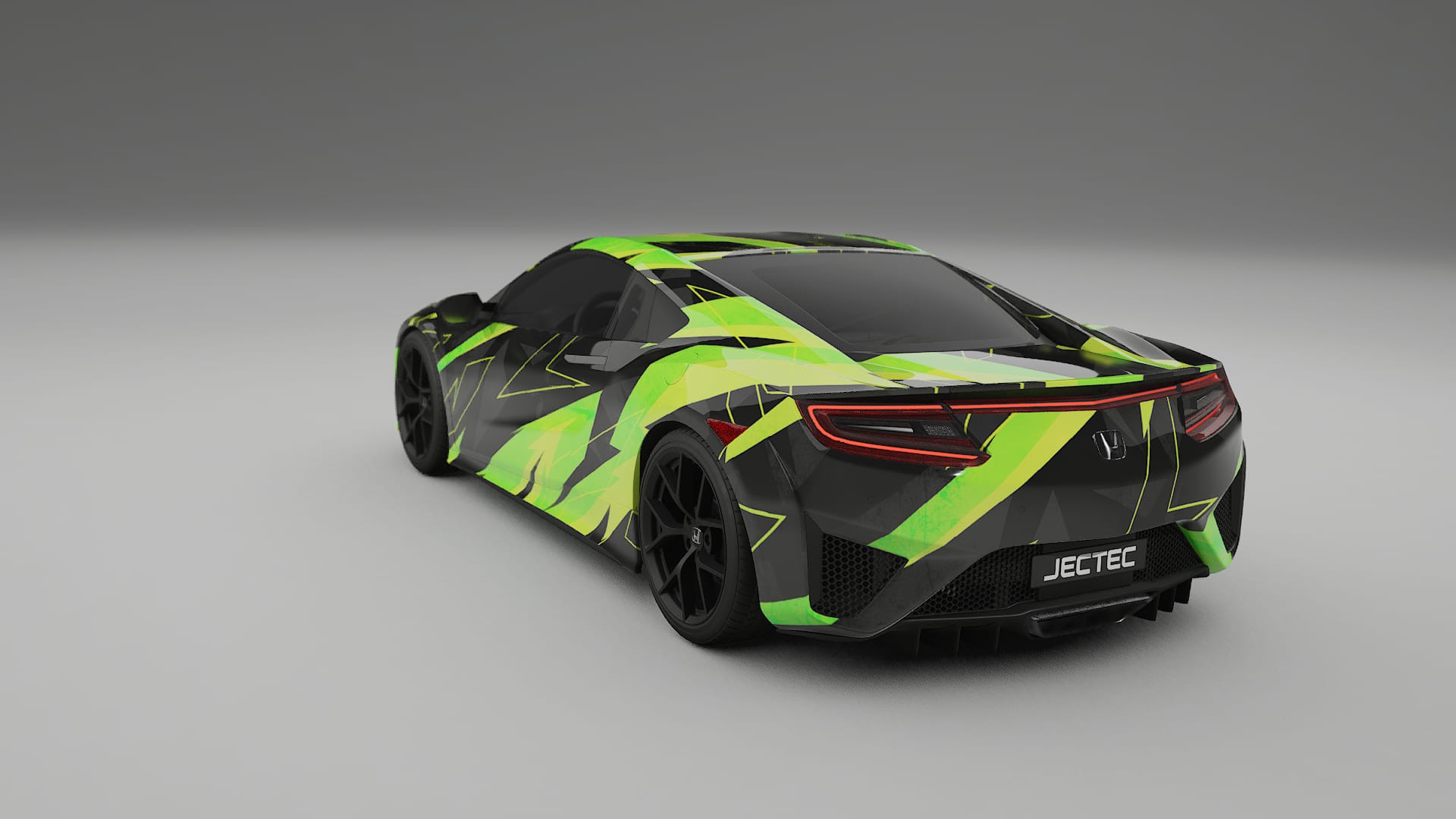 Honda NSX prefacelift pre-LCI NINJA TURTLES – Design-Wrap PPF-Kit aus bedruckbarer Polyurethanfolie