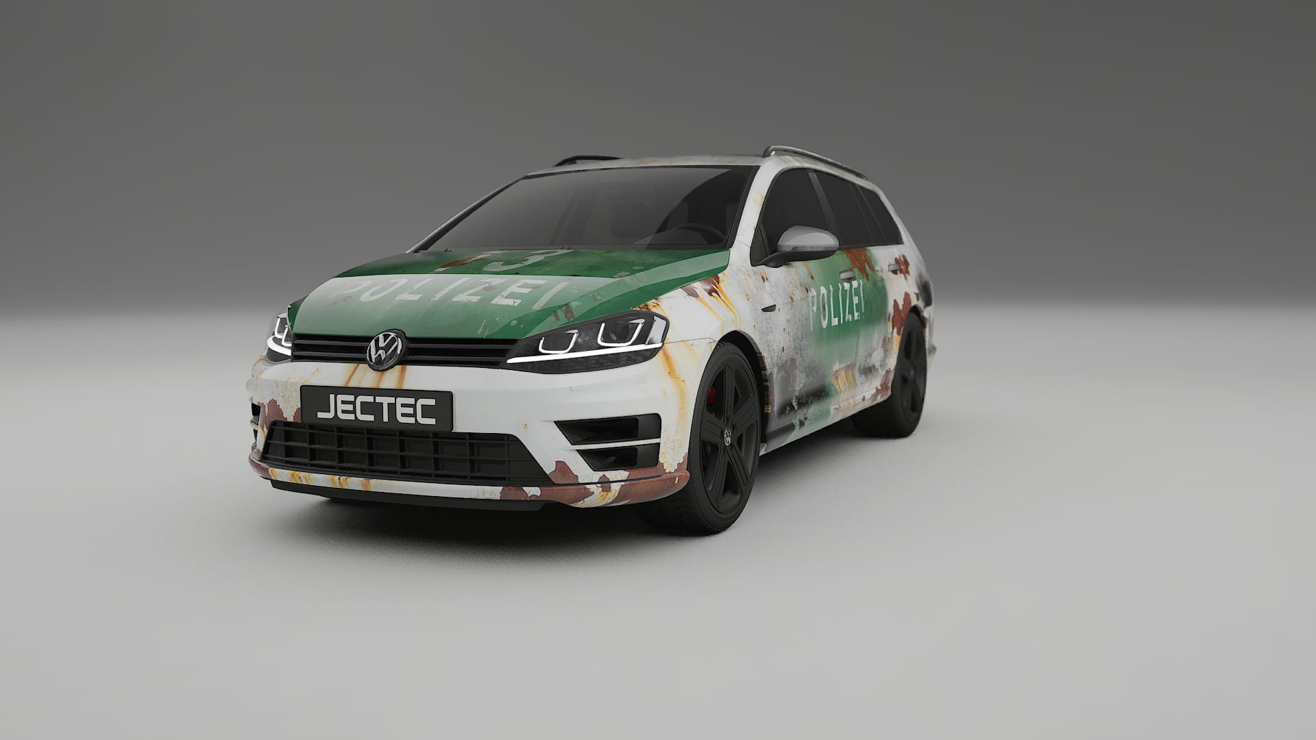 VW Golf Variant Mk7 COBRA 11 – Design-Wrap PPF-Kit aus bedruckbarer Polyurethanfolie