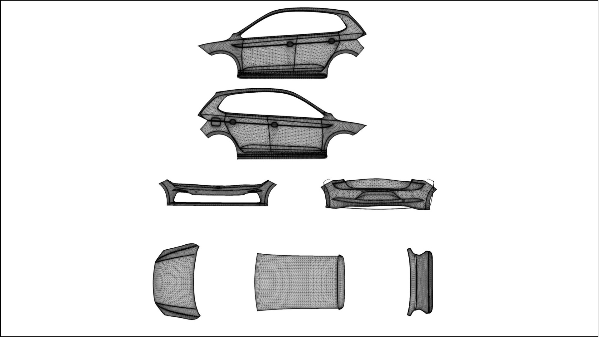 VW Polo GTI VI COBRA 11 Designed Wrap PPF Kit – Printable Polyurethane Film 2
